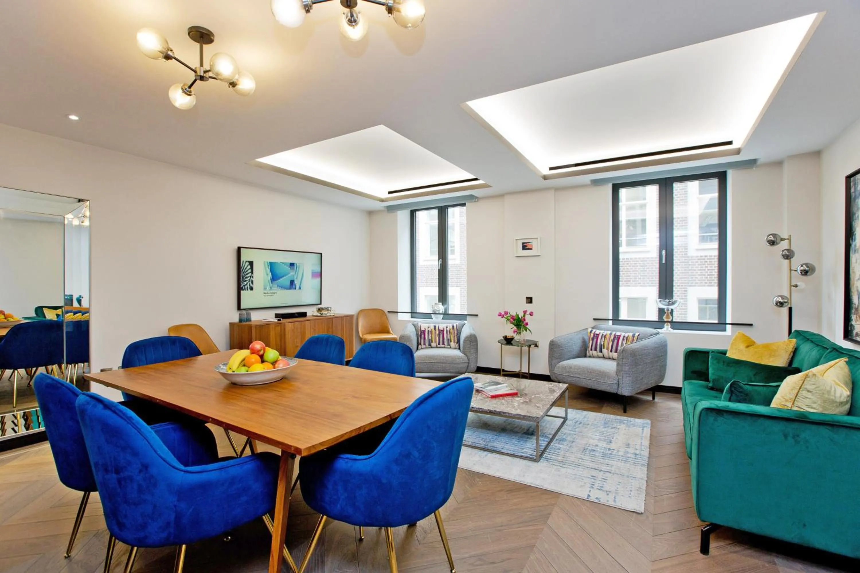 Living room in 37GS Residences