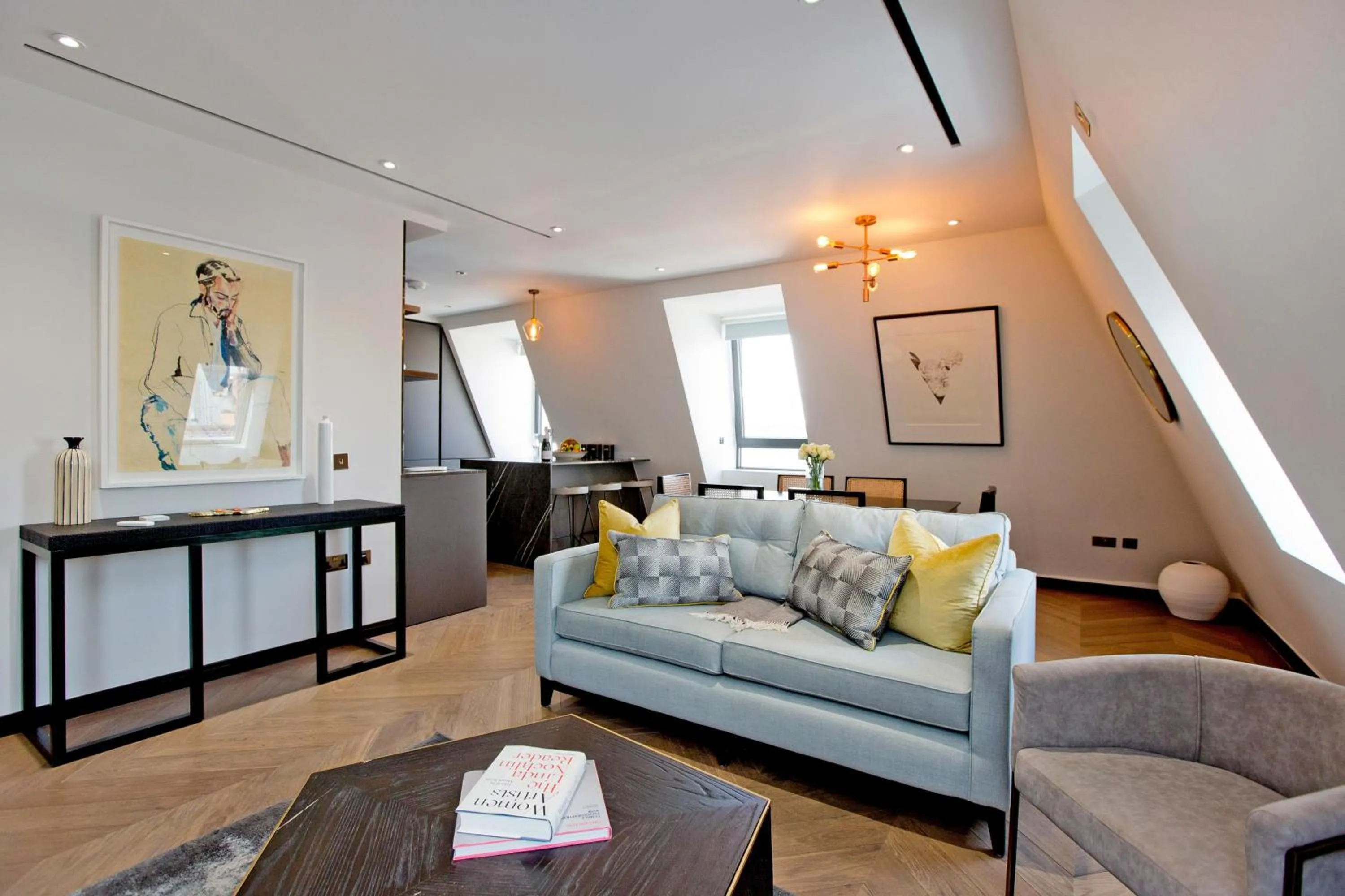 Living room in 37GS Residences