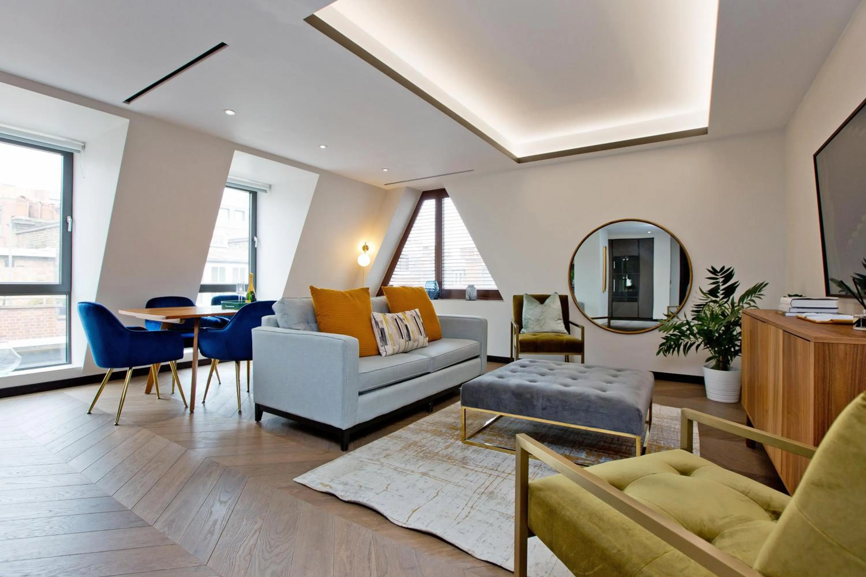 Living room in 37GS Residences