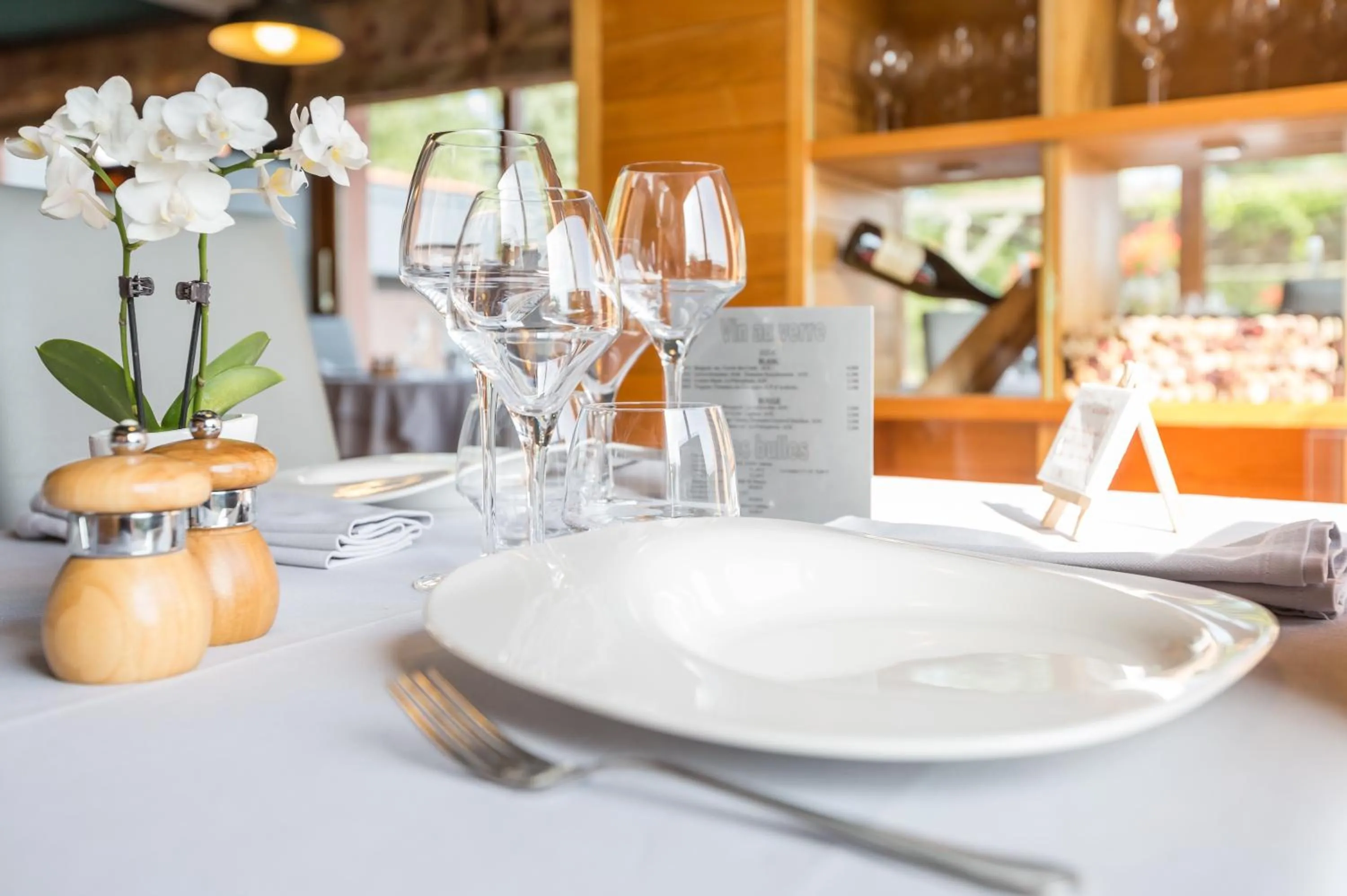 Lunch in Logis Hotel Restaurant La Tour