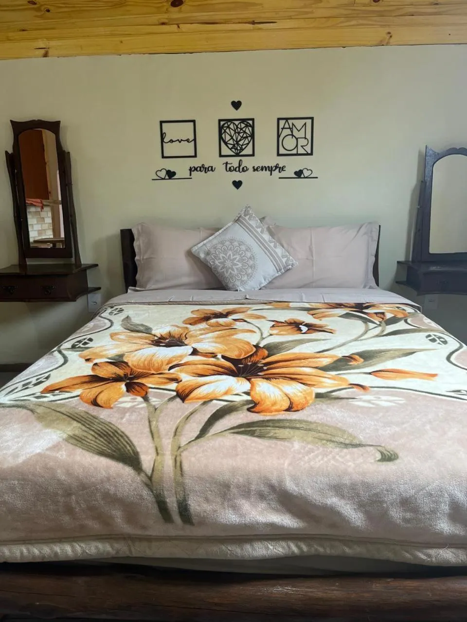 Bed in Suites da Dorinha