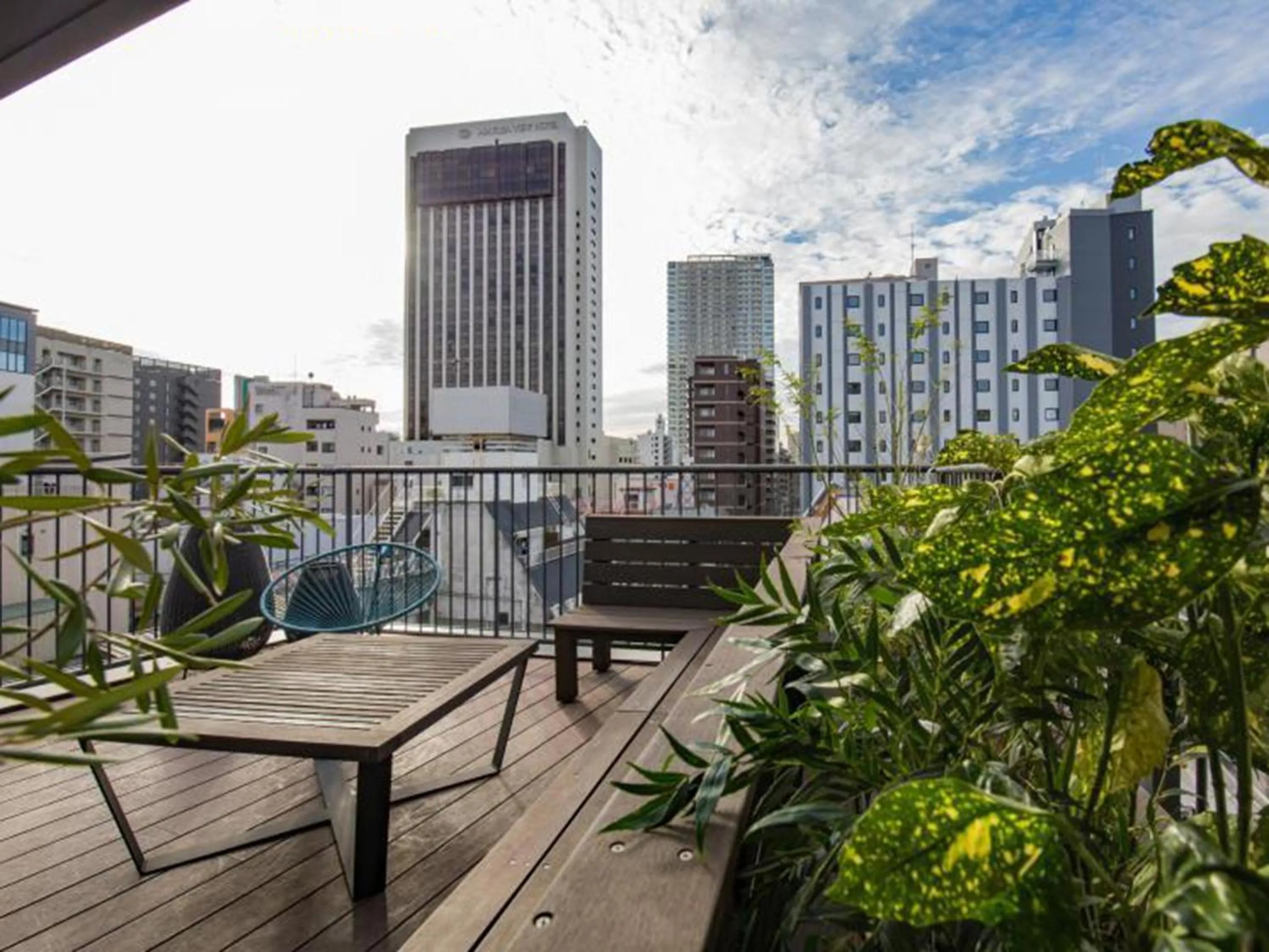 Balcony/Terrace in Asakusa Kokono Club Hotel