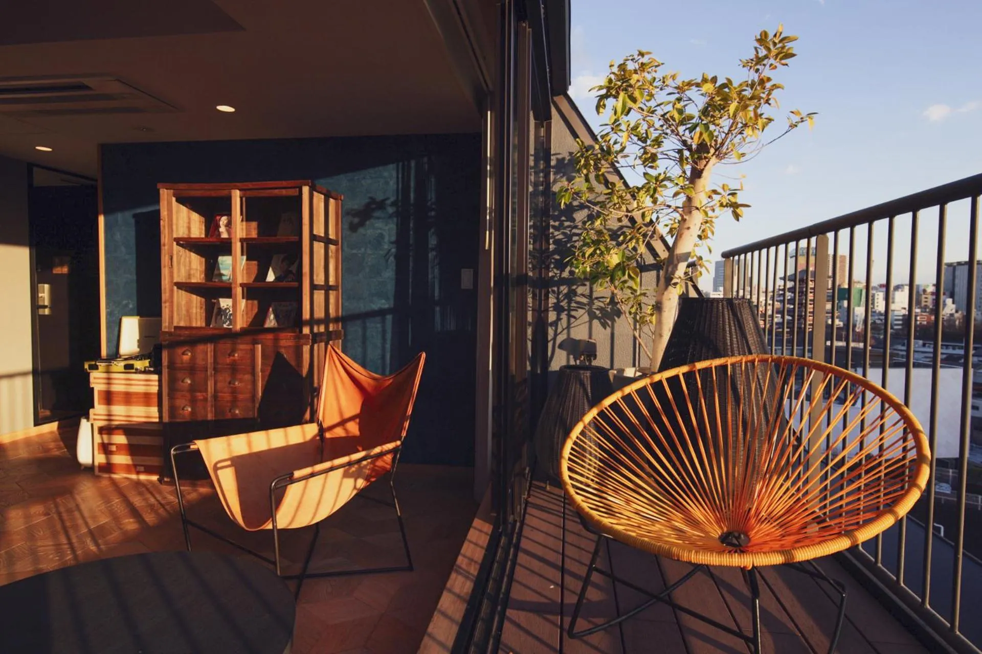 Balcony/Terrace in Asakusa Kokono Club Hotel