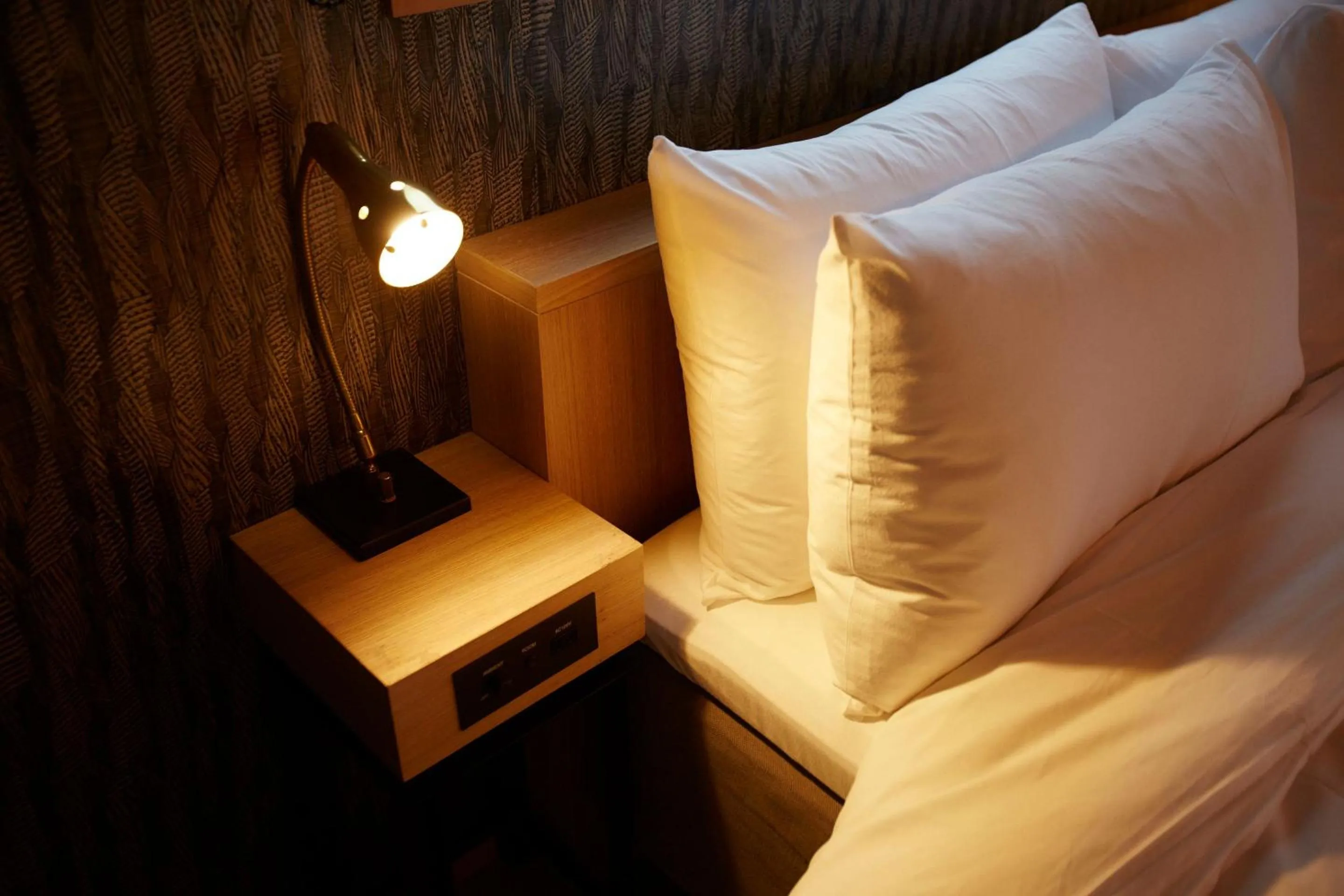 Bed in Asakusa Kokono Club Hotel