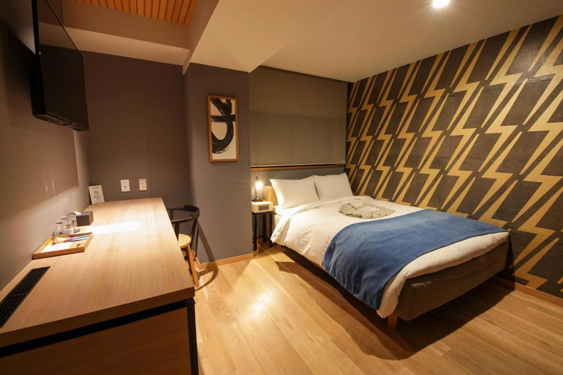 TV and multimedia, Bed in Asakusa Kokono Club Hotel