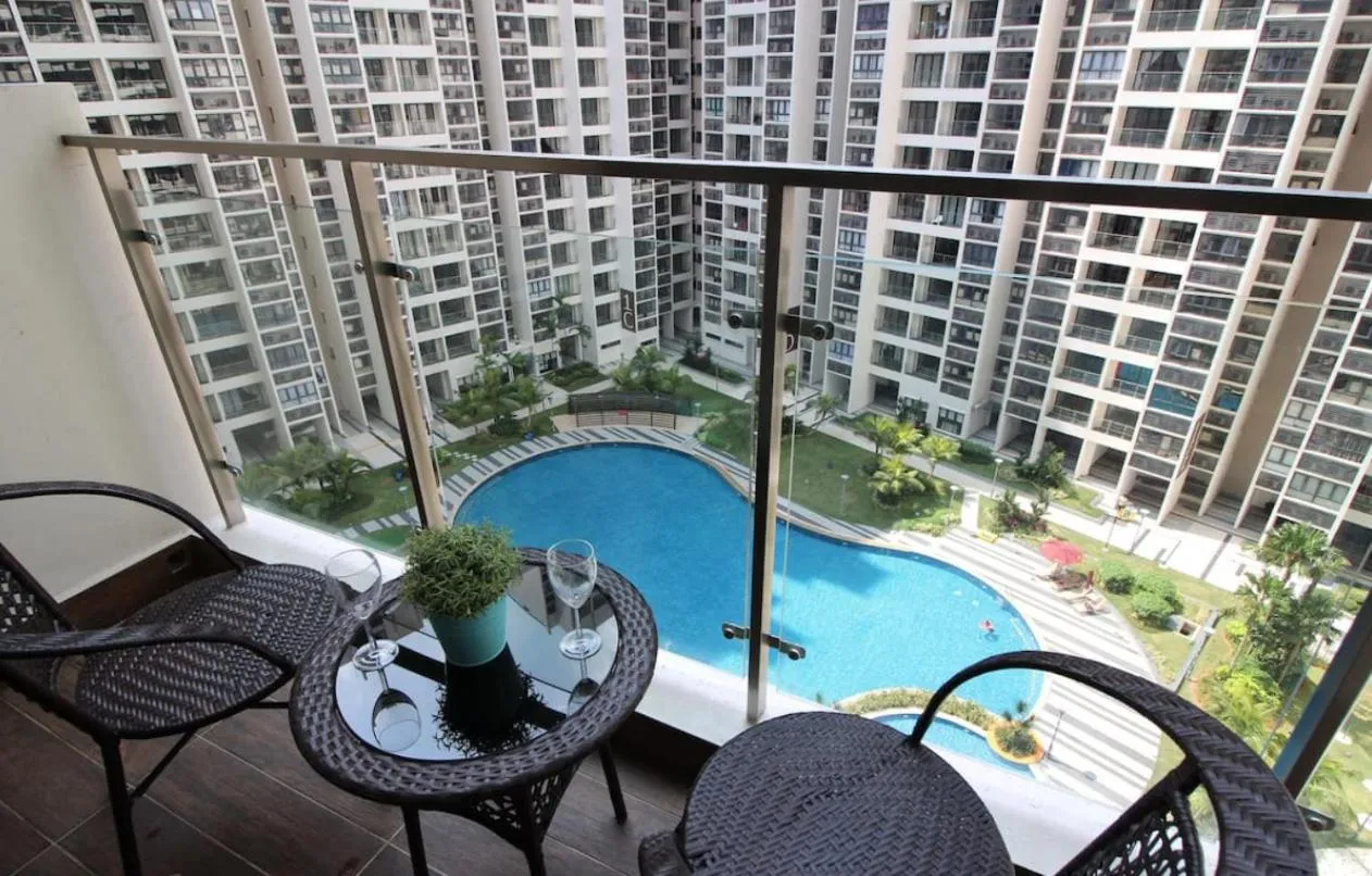 Balcony/Terrace in Country Garden Danga Bay @ UHA