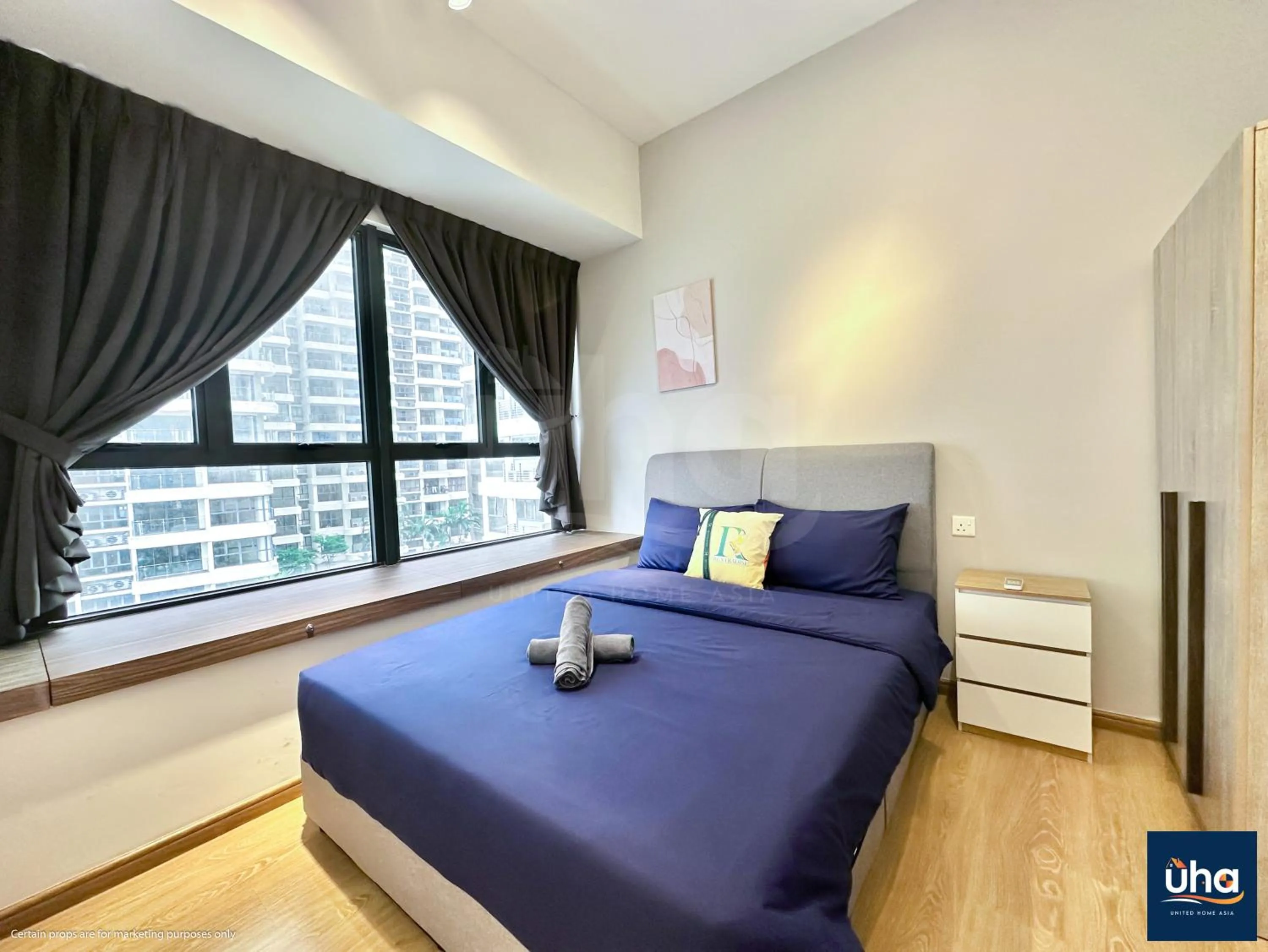 Bed in Country Garden Danga Bay @ UHA