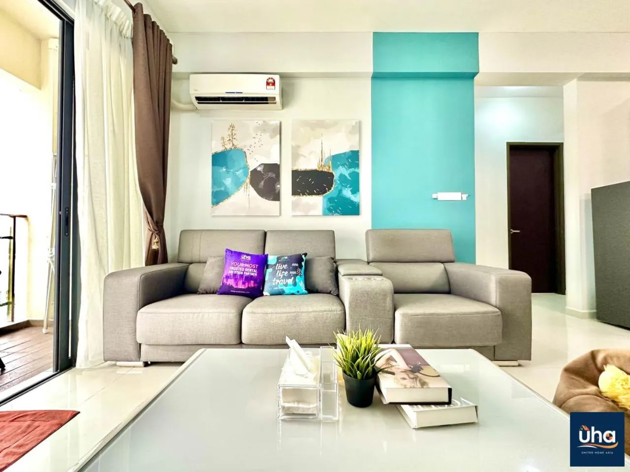 Living room in Country Garden Danga Bay @ UHA