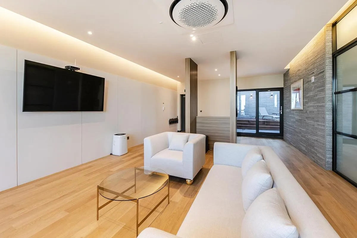 Living room in Brown Dot Hotel Ulsan Jangsaengpo