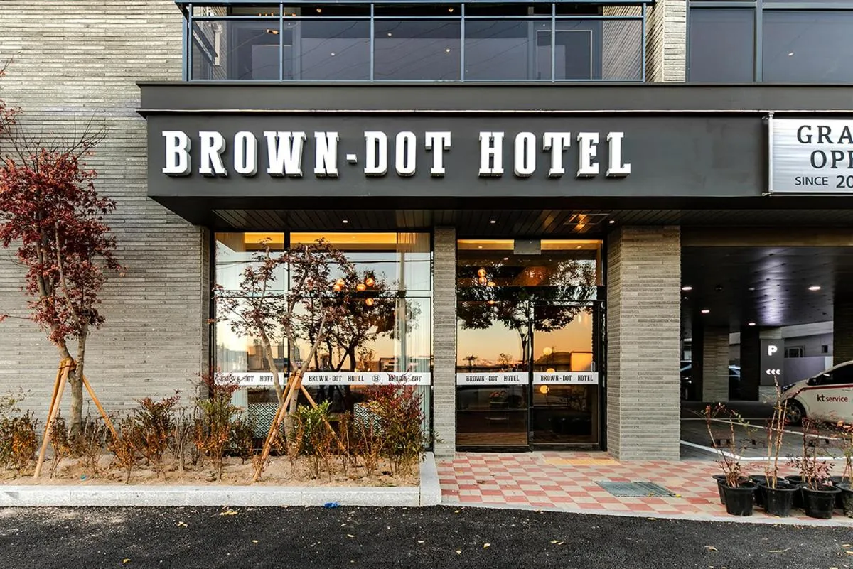 Property building in Brown Dot Hotel Ulsan Jangsaengpo