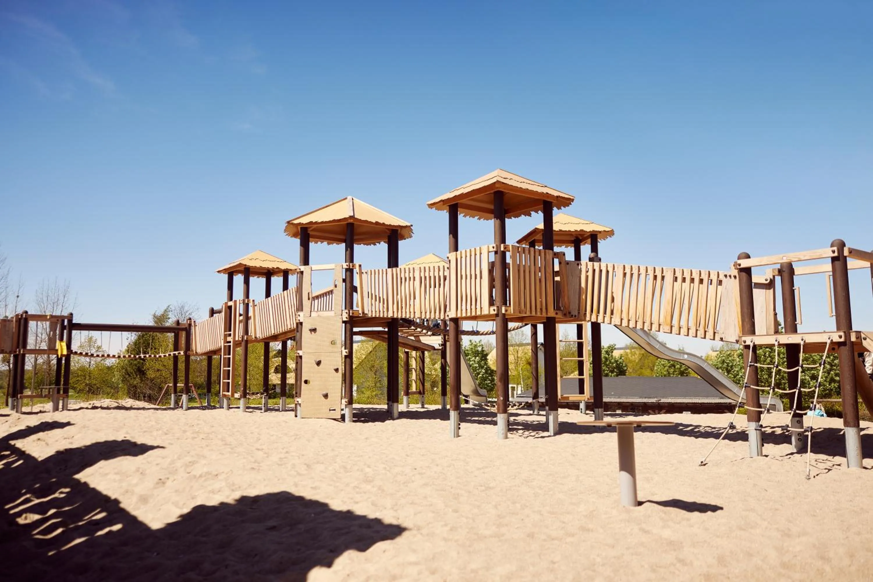 Children play ground in Van der Valk Resort Linstow