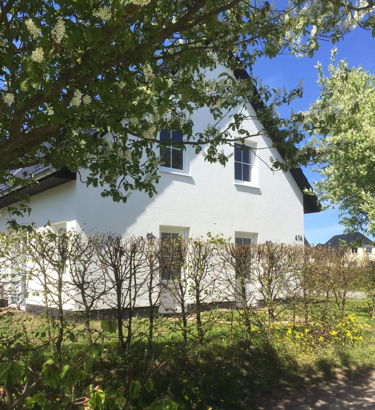 Garden view in Van der Valk Resort Linstow