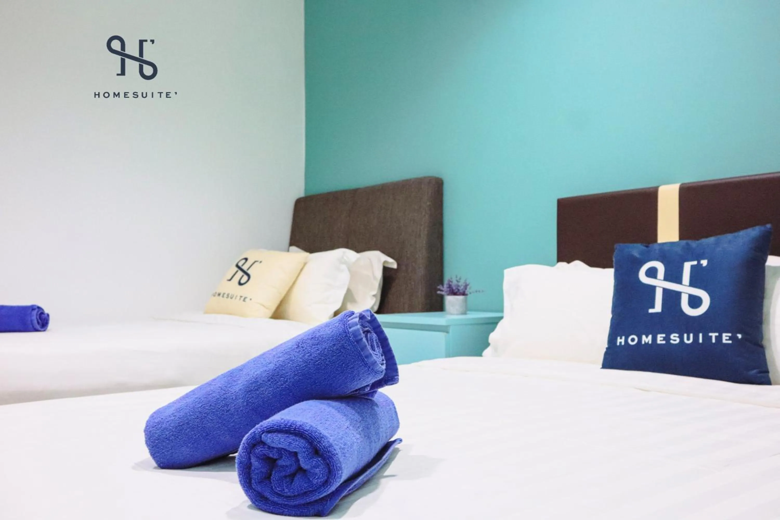 Photo of the whole room, Bed in Homesuite' Home at Sutera Avenue