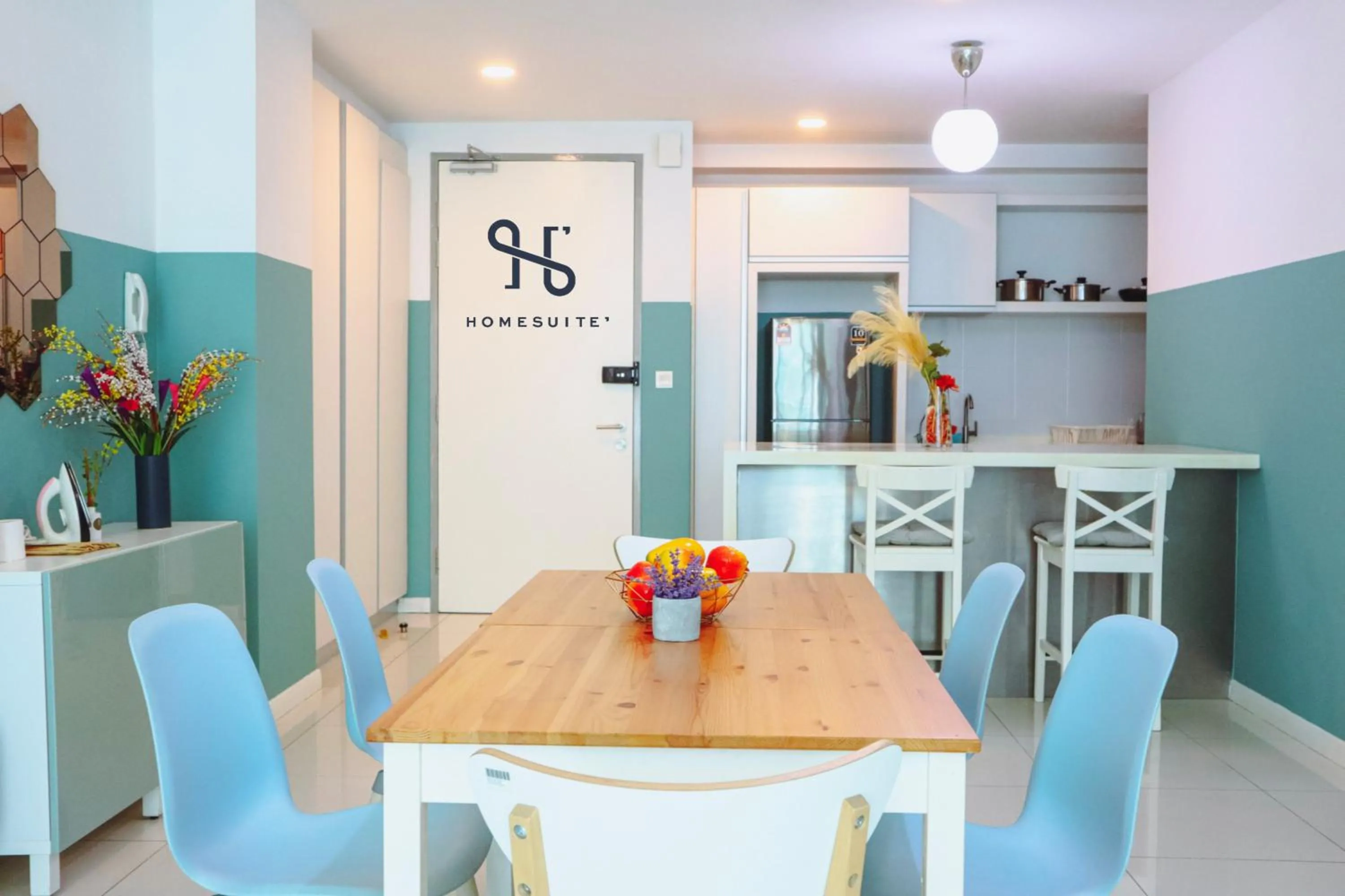 Kitchen or kitchenette in Homesuite' Home at Sutera Avenue