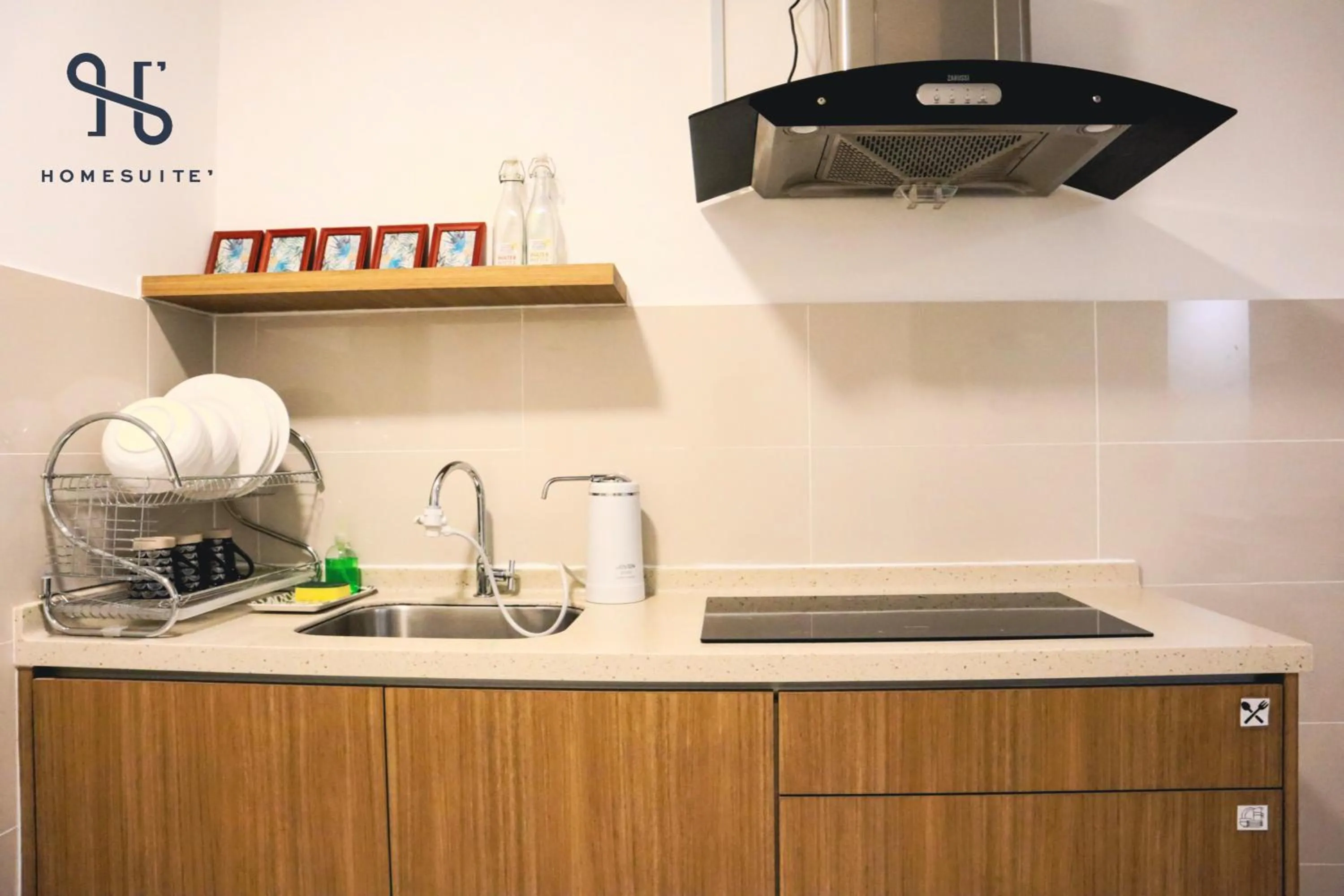 Kitchen or kitchenette in Homesuite' Home at Sutera Avenue