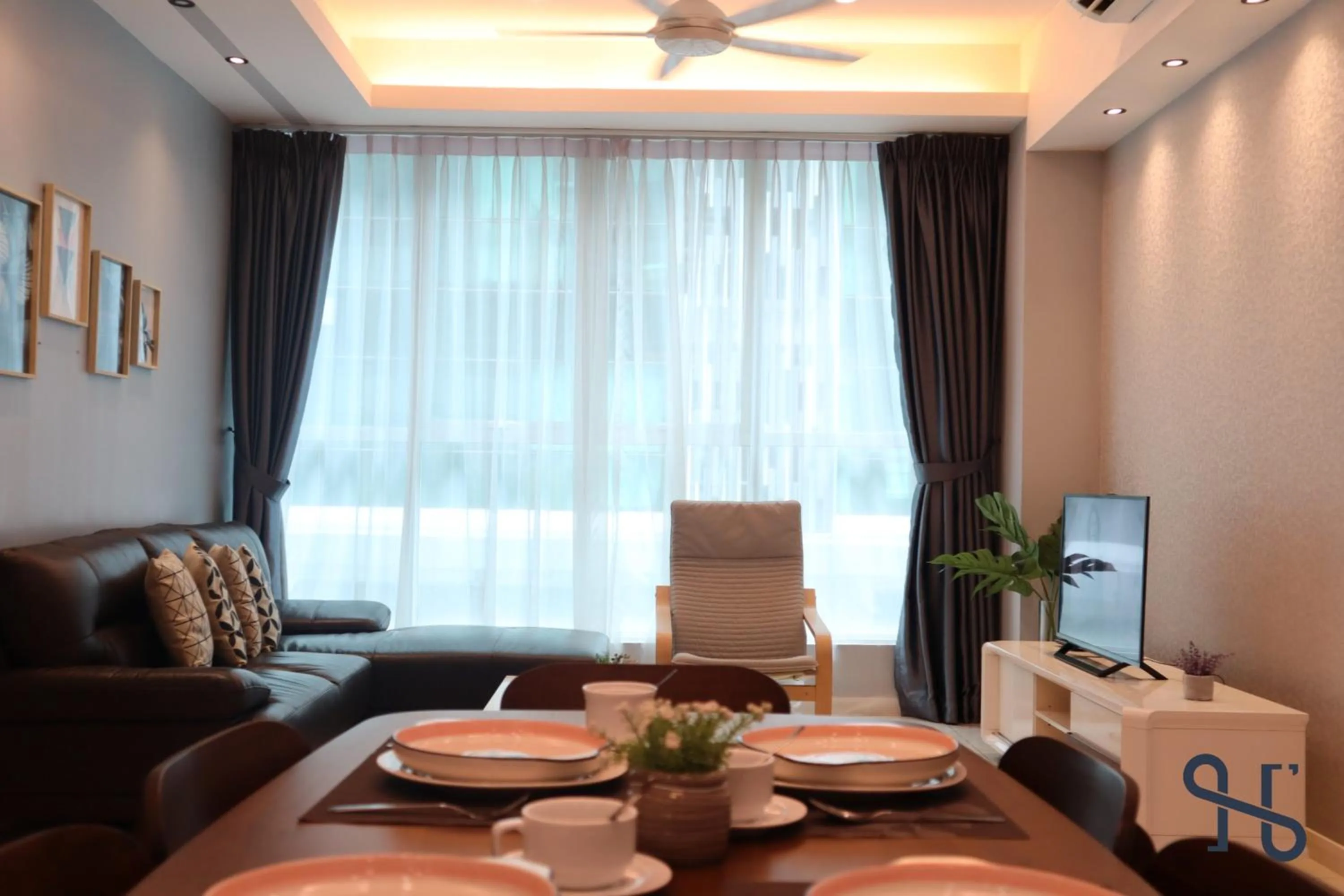 Living room in Homesuite' Home at Sutera Avenue