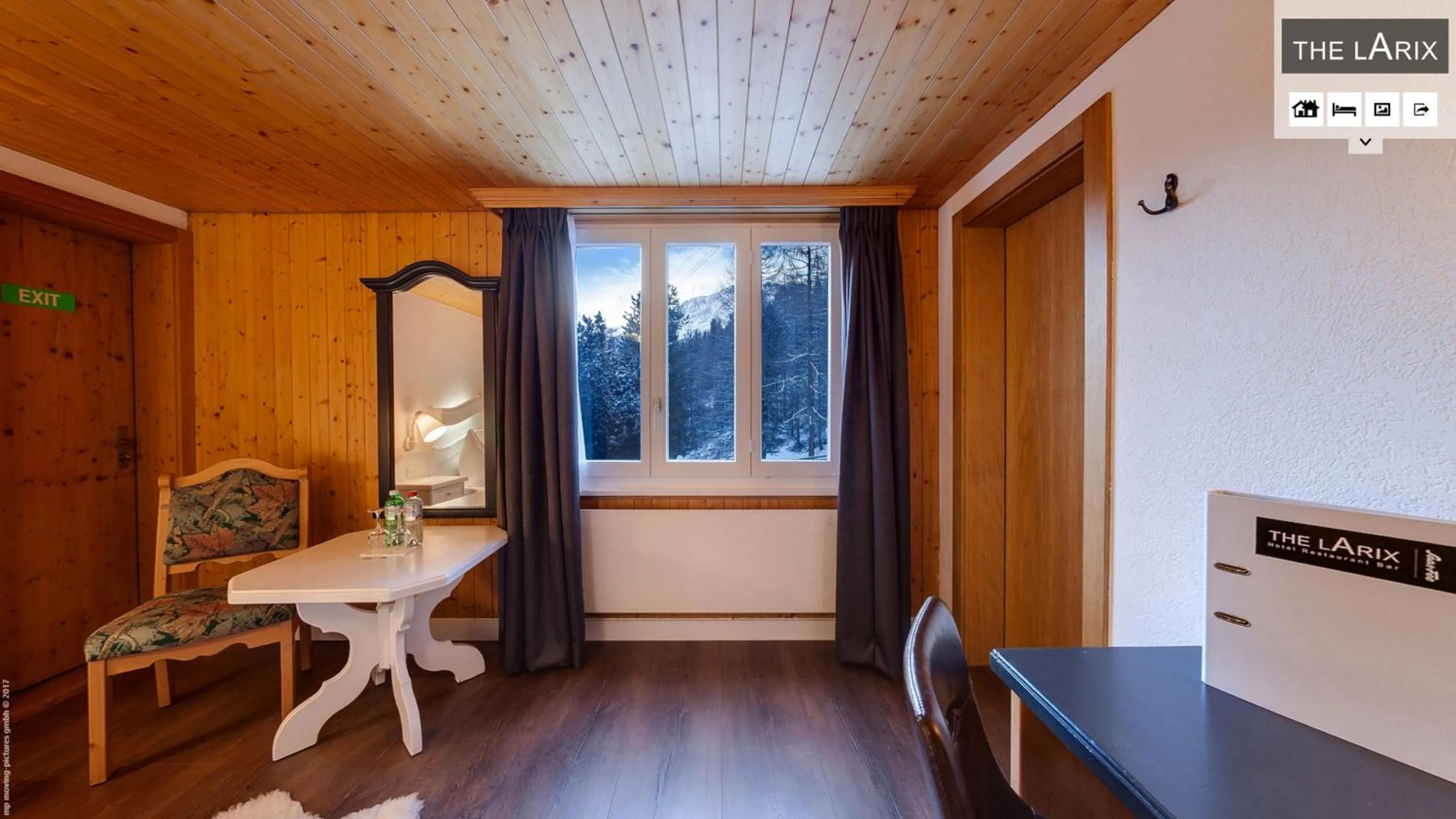 Photo of the whole room in Hotel THE LARIX ski-in ski-out