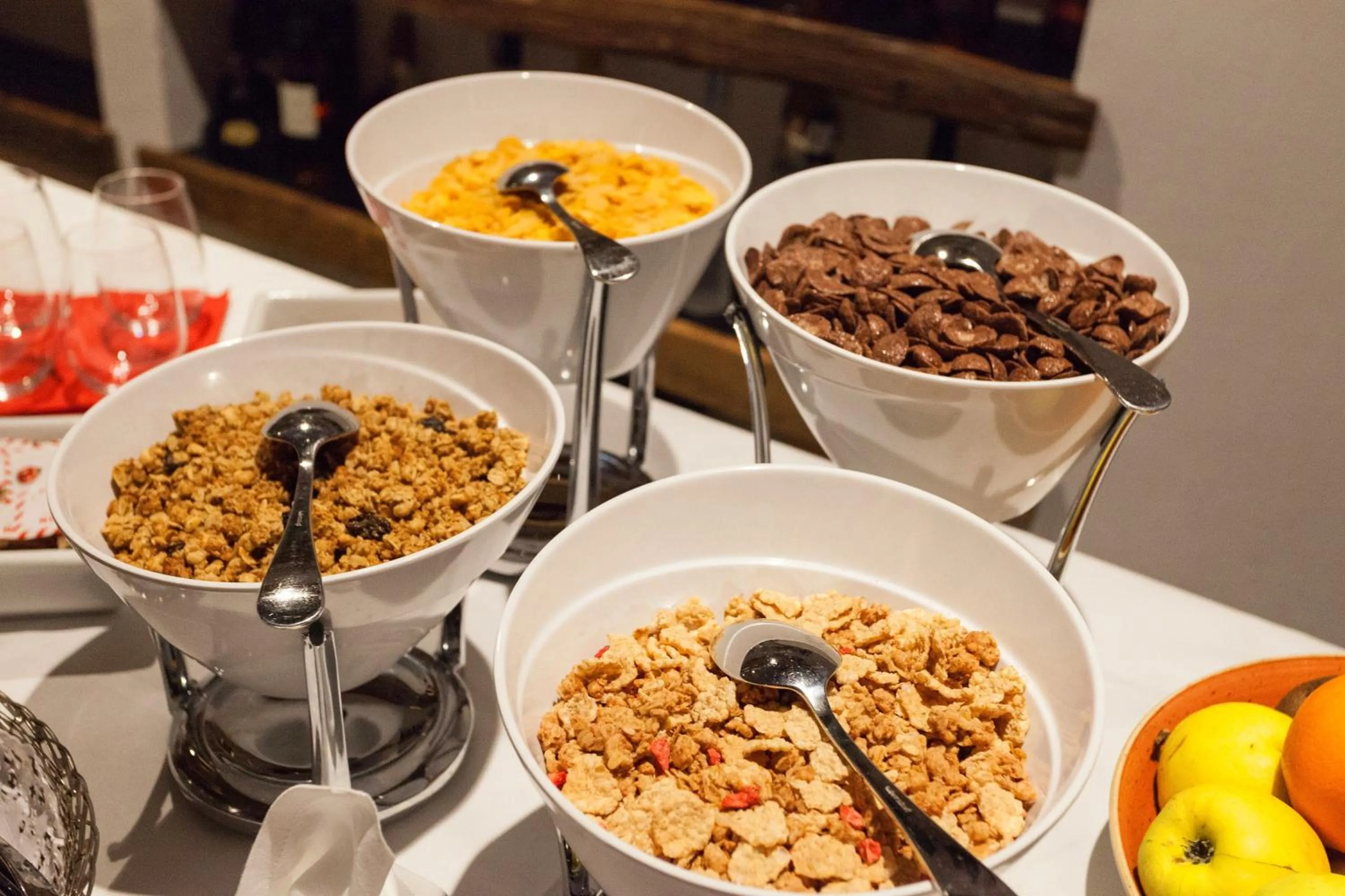 Food and drinks in Hotel THE LARIX ski-in ski-out