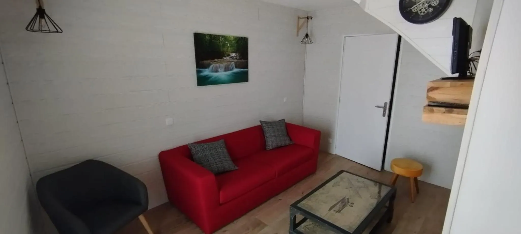 Living room in Chambres d'hôtes "Le Verrie Cosy"