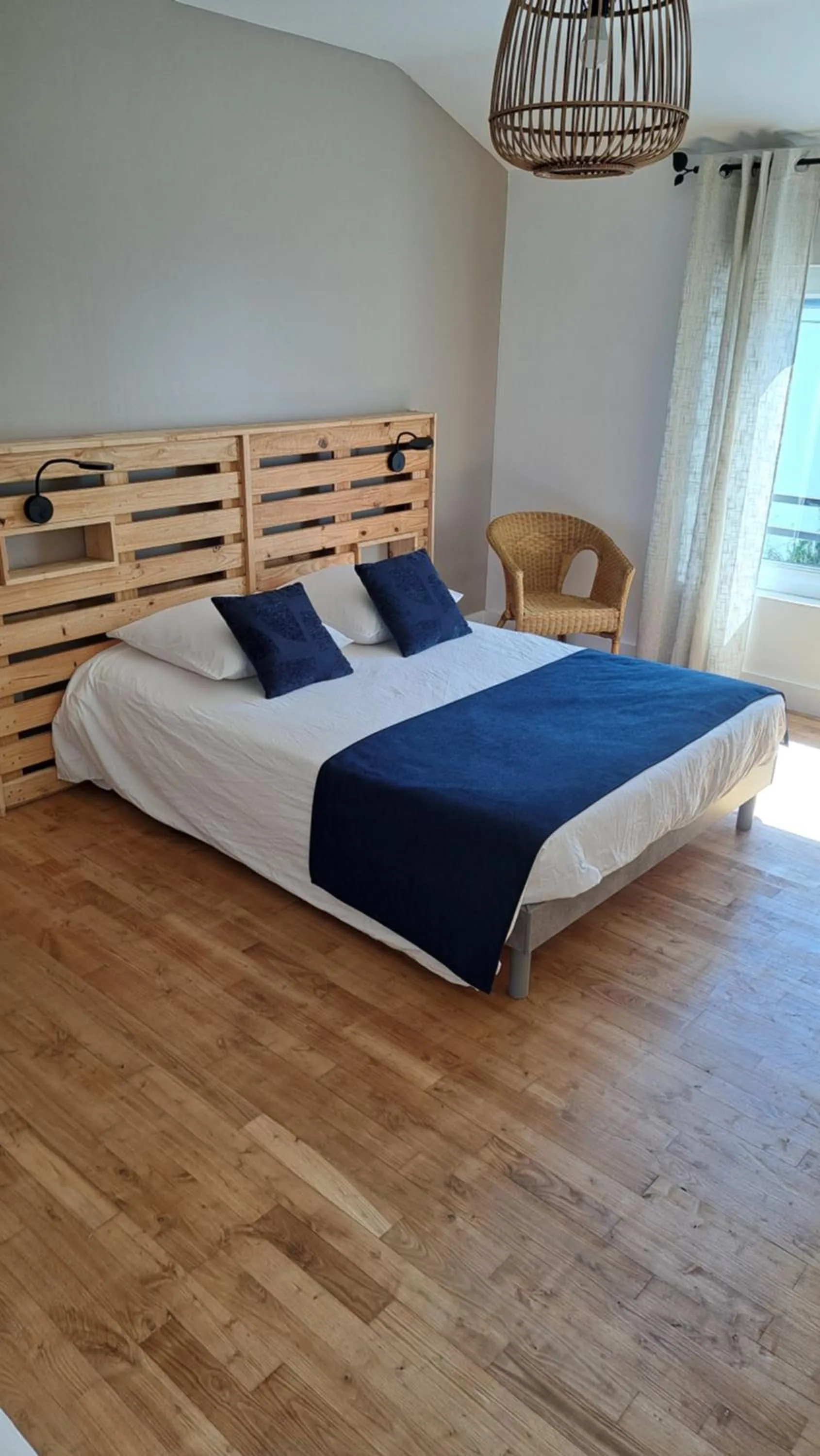 Bed in Chambres d'hôtes "Le Verrie Cosy"