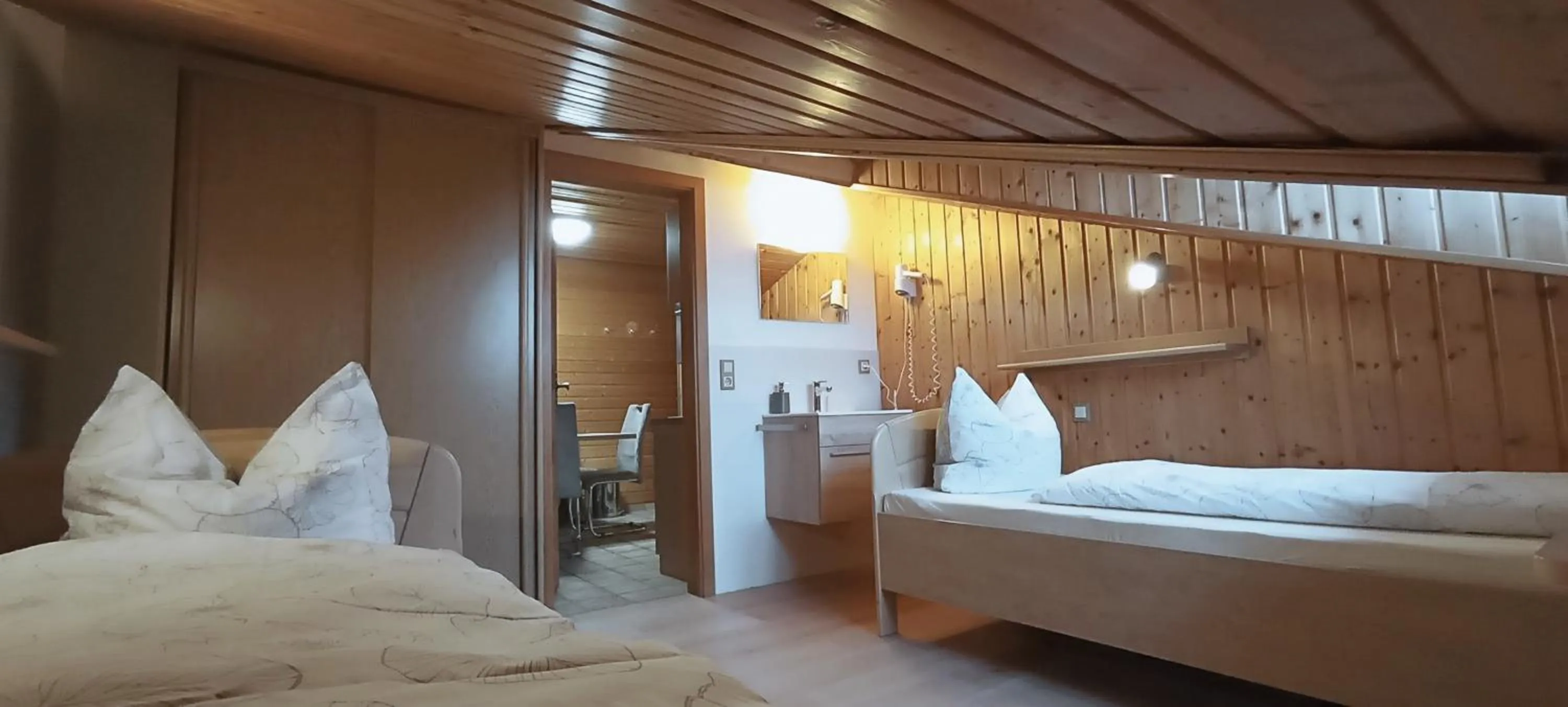 Bed in Ferienwohnungen König