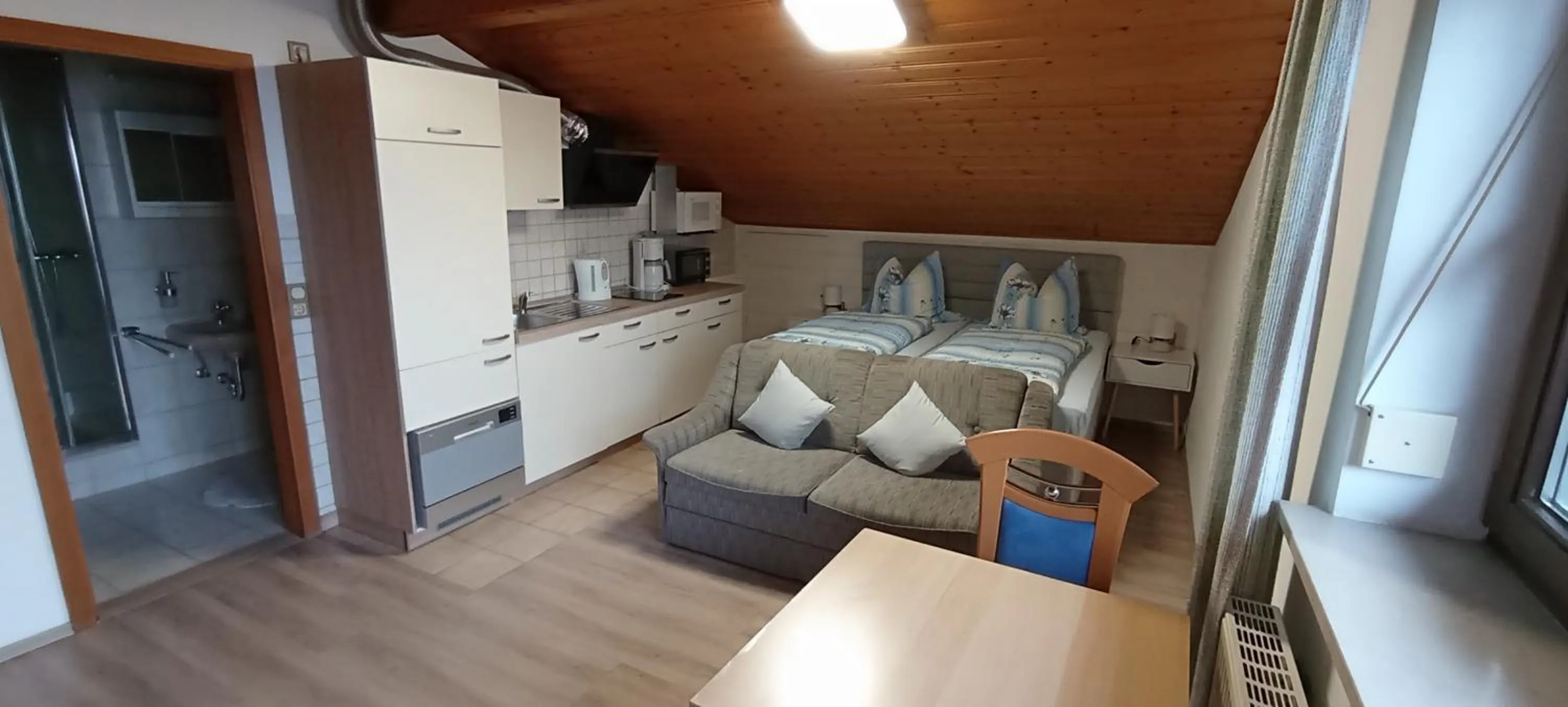 Bed in Ferienwohnungen König