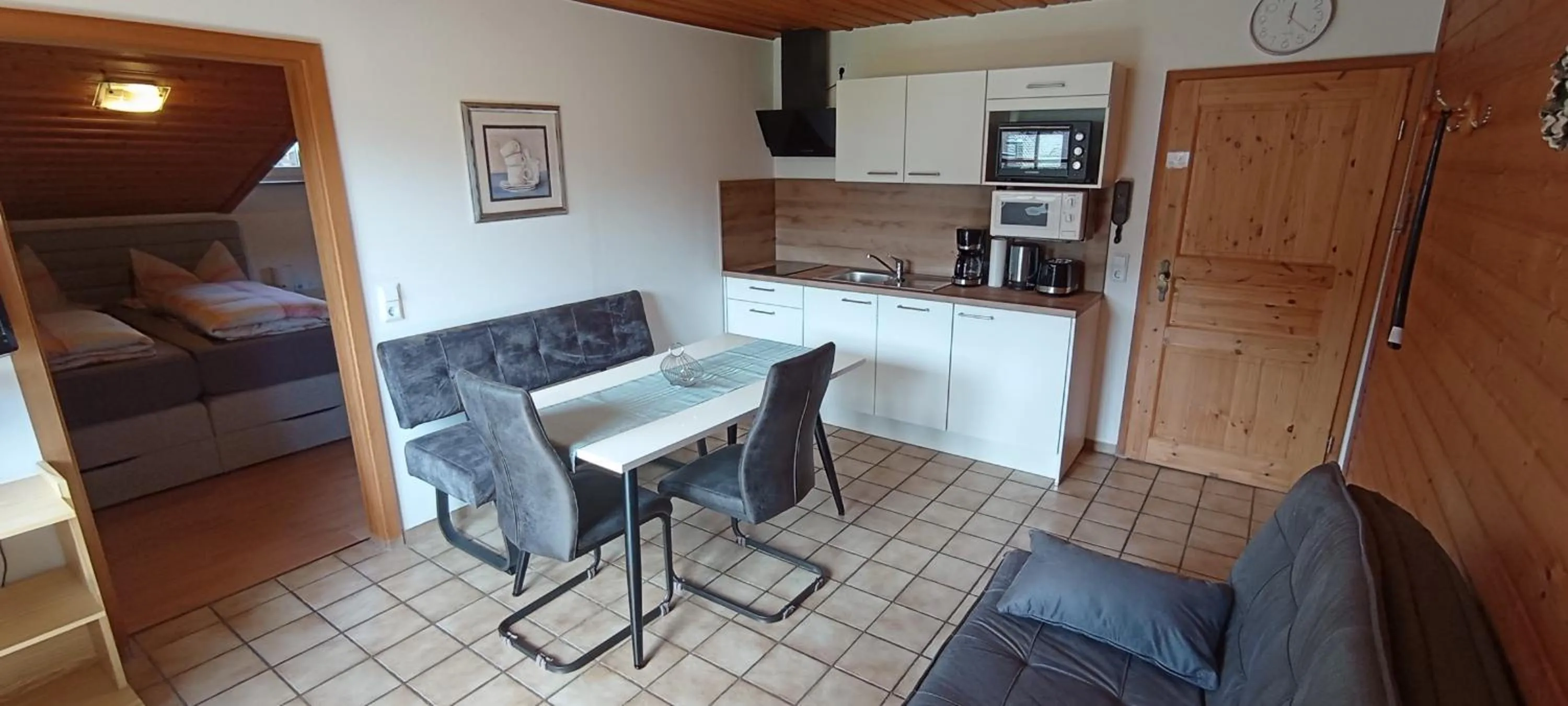 Dining area in Ferienwohnungen König