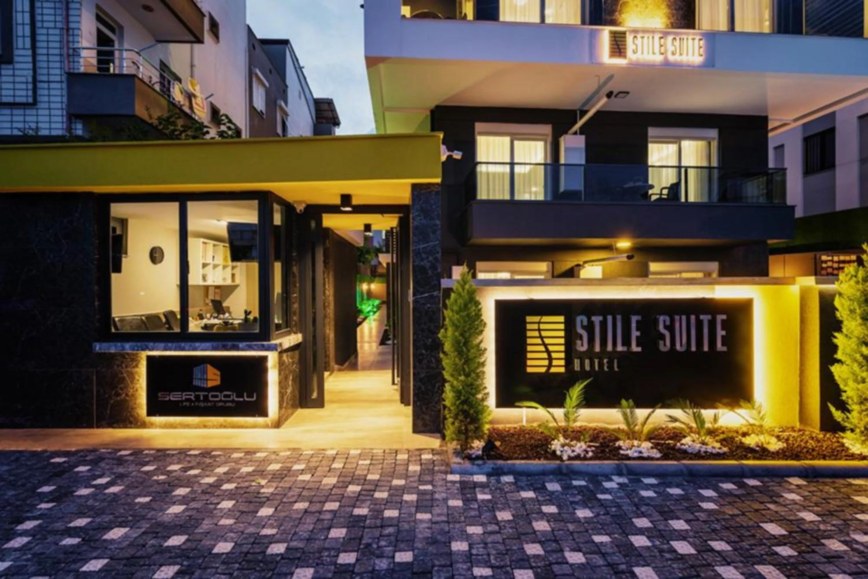 Property building in Stile Suite Family Hotel