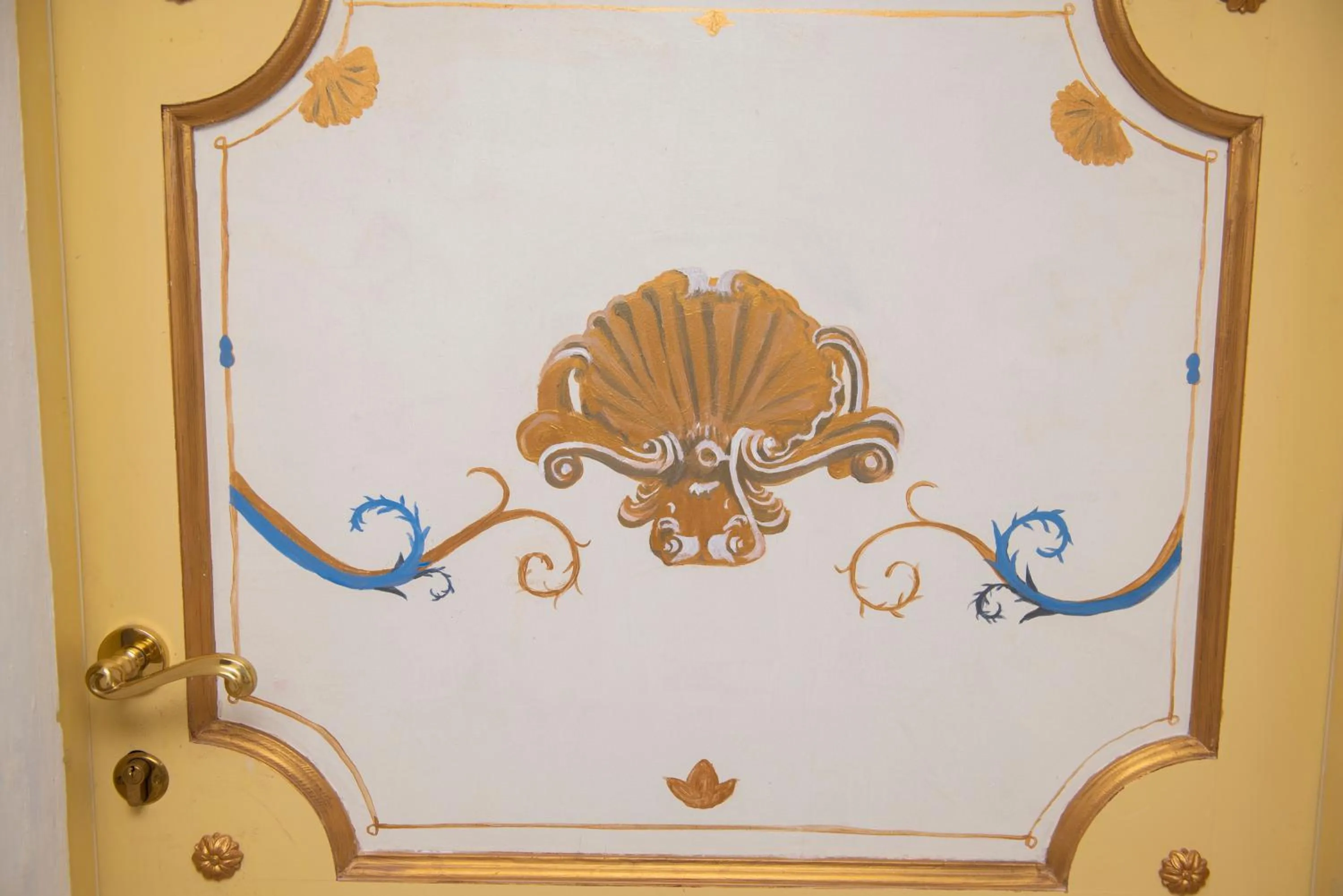 Decorative detail in Casa Rocca Piccola B&B