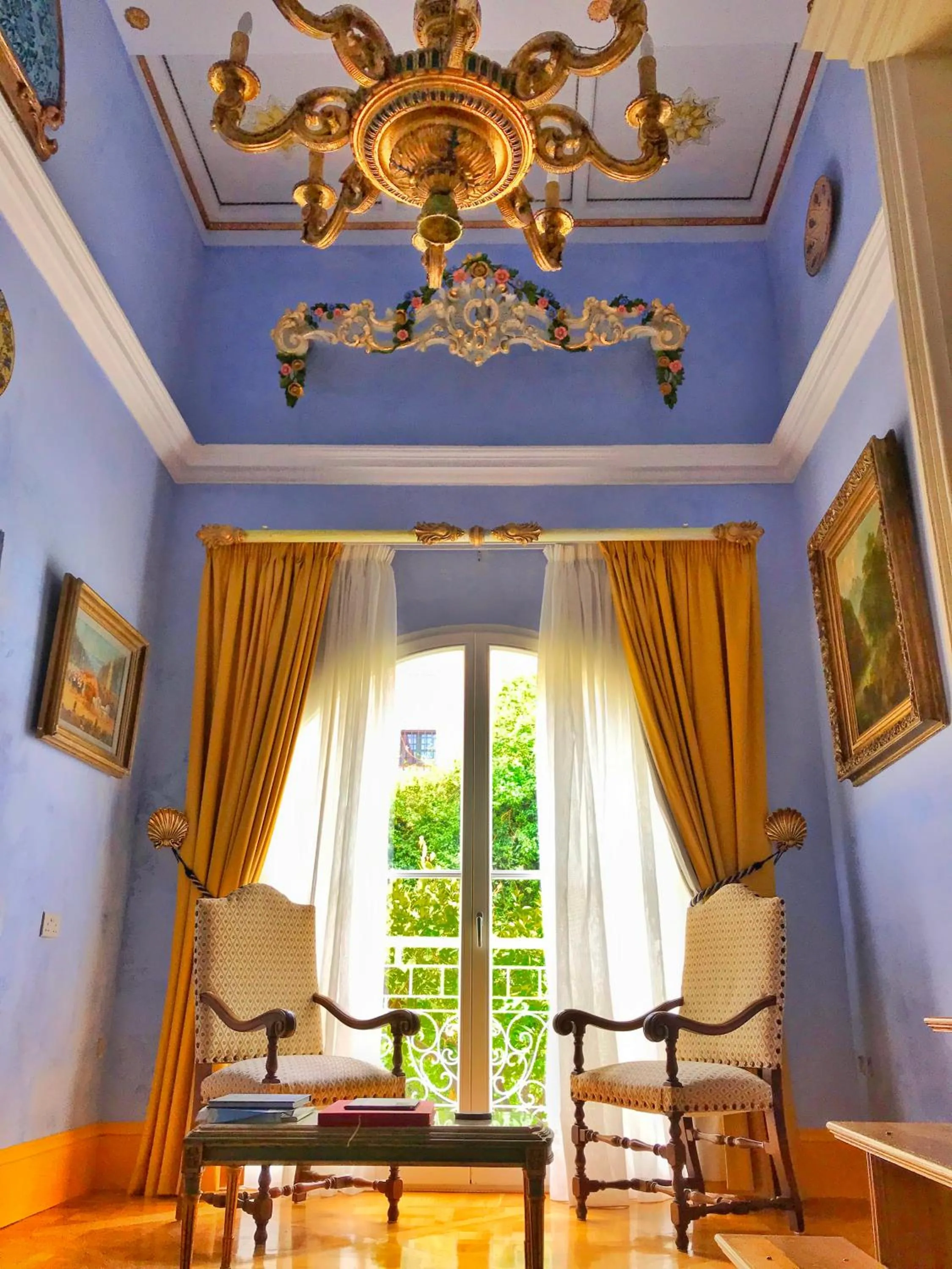 Living room in Casa Rocca Piccola B&B