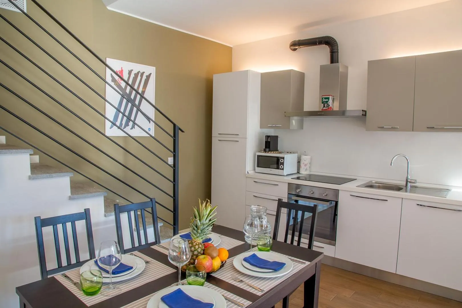 Kitchen or kitchenette in Maison Vespa