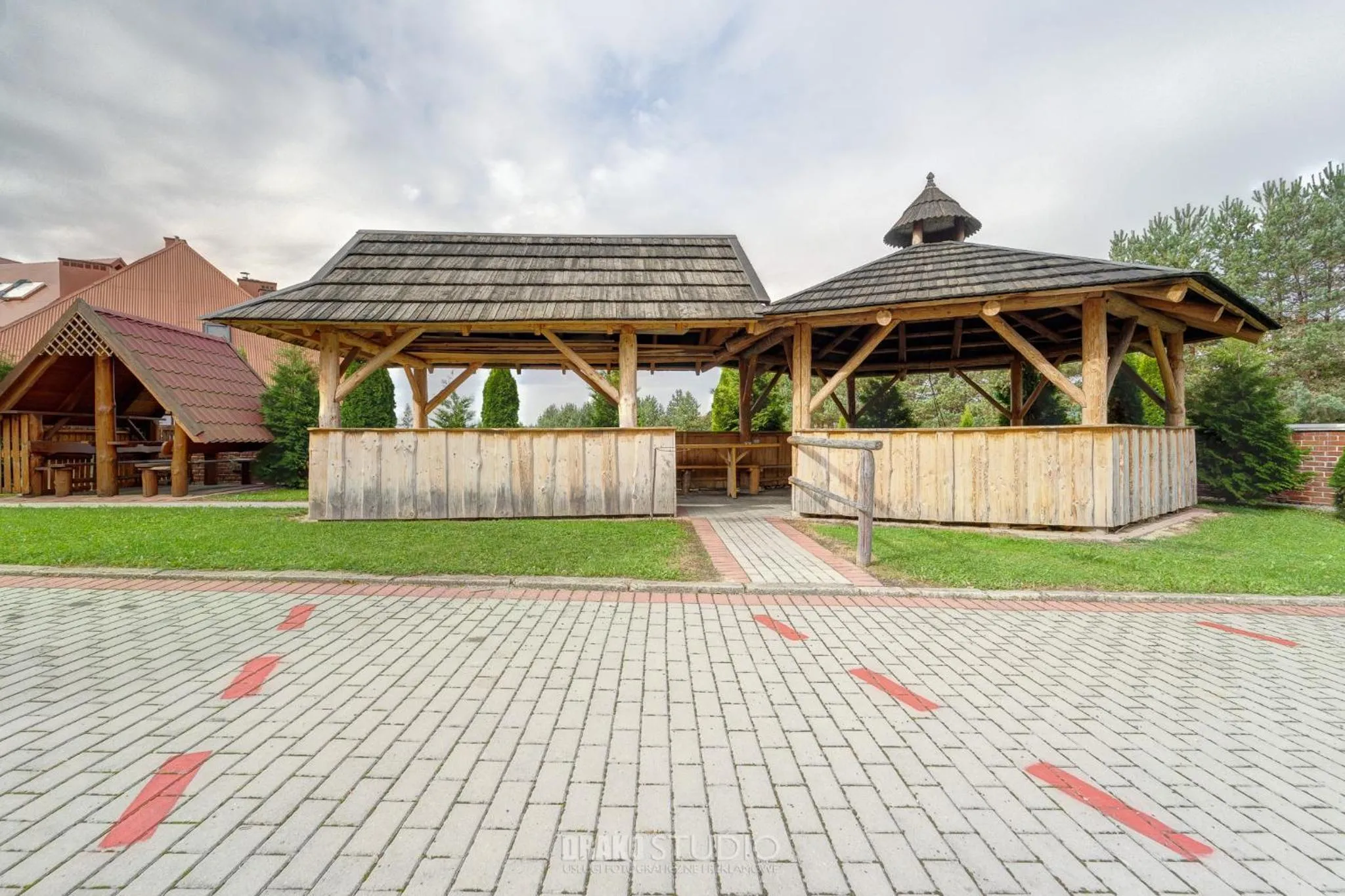 BBQ facilities in Pensjonat EDEN Maniowy