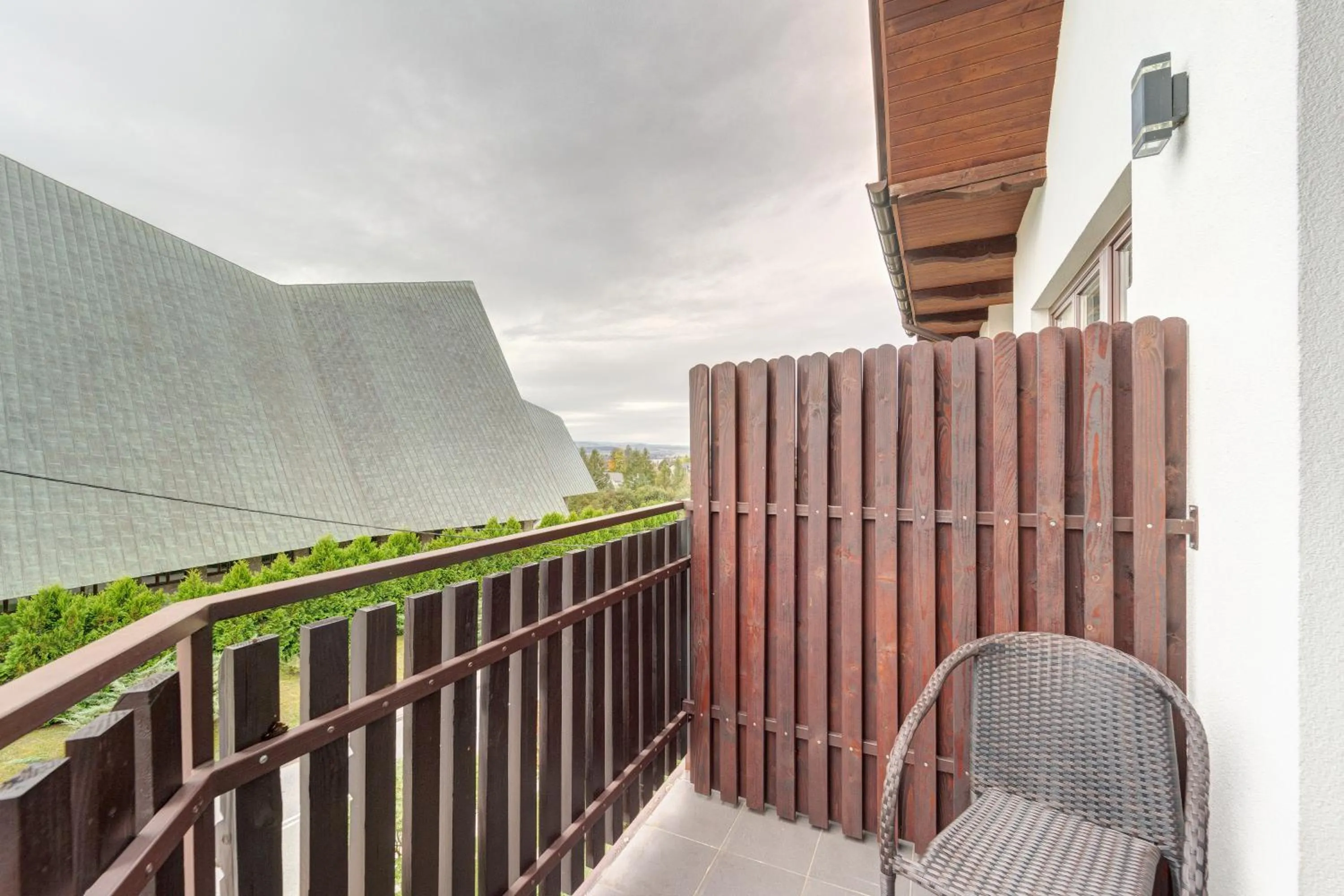 Balcony/Terrace in Pensjonat EDEN Maniowy