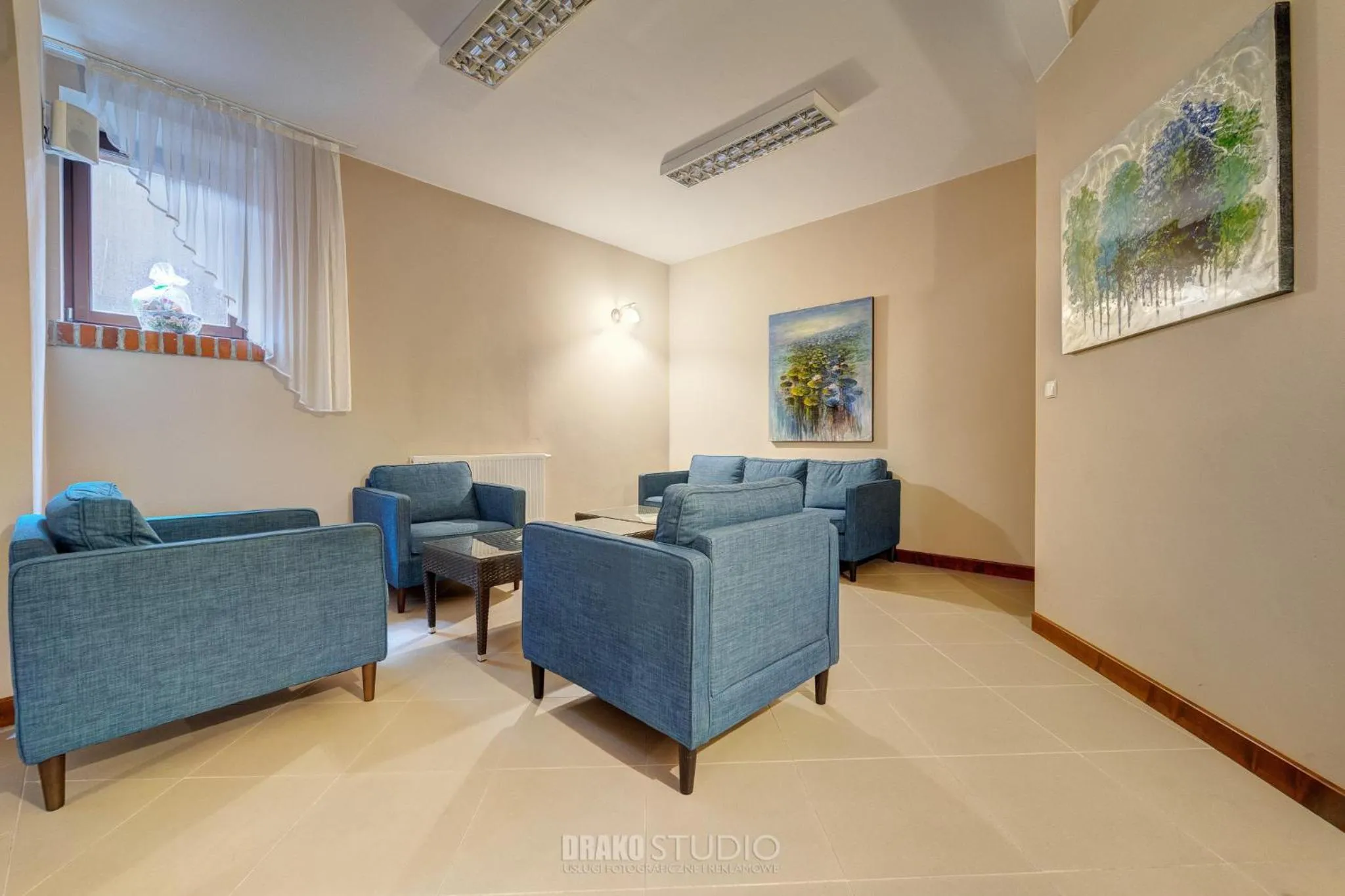 Seating area in Pensjonat EDEN Maniowy