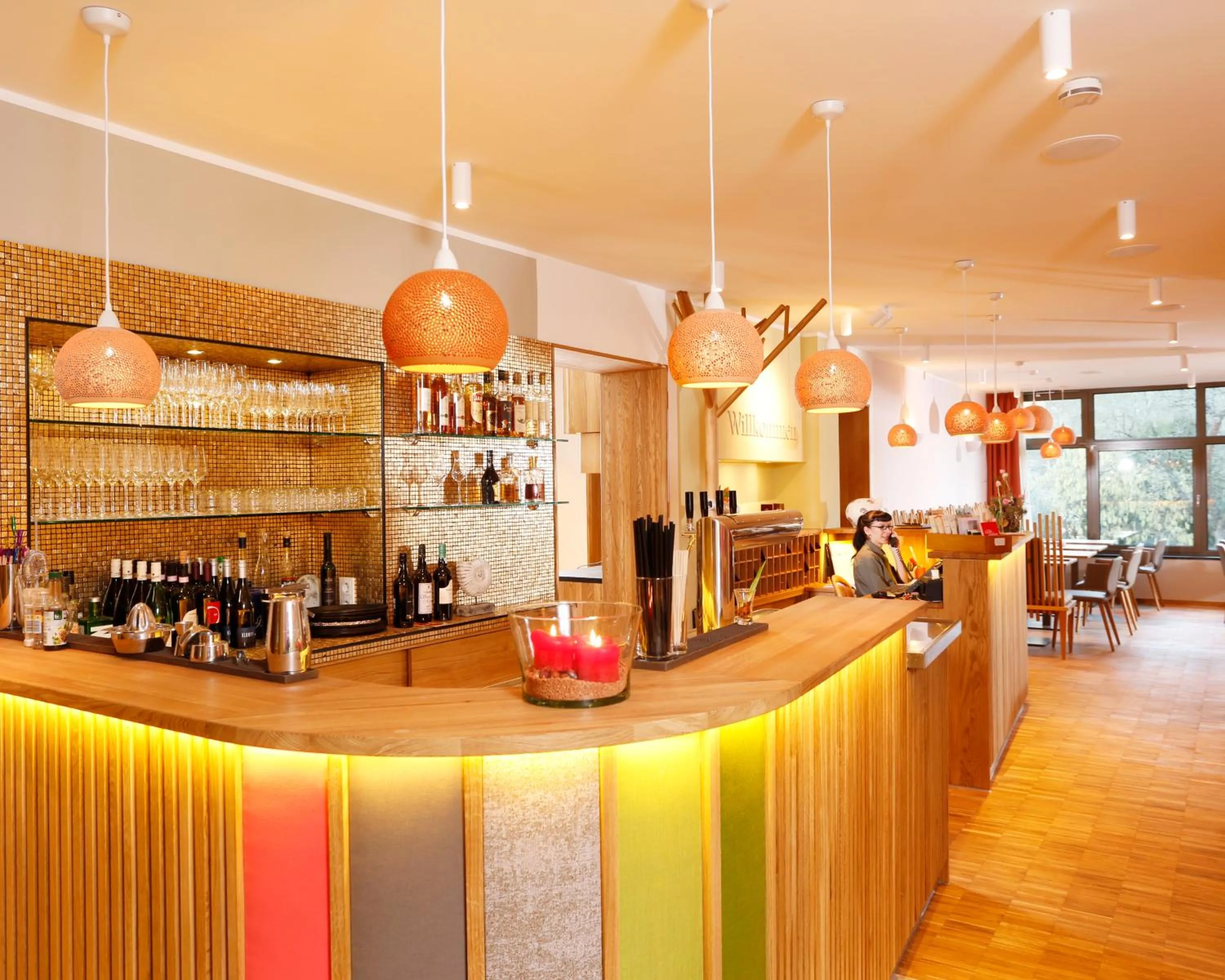 Lounge or bar in Flux-Biohotel Werratal