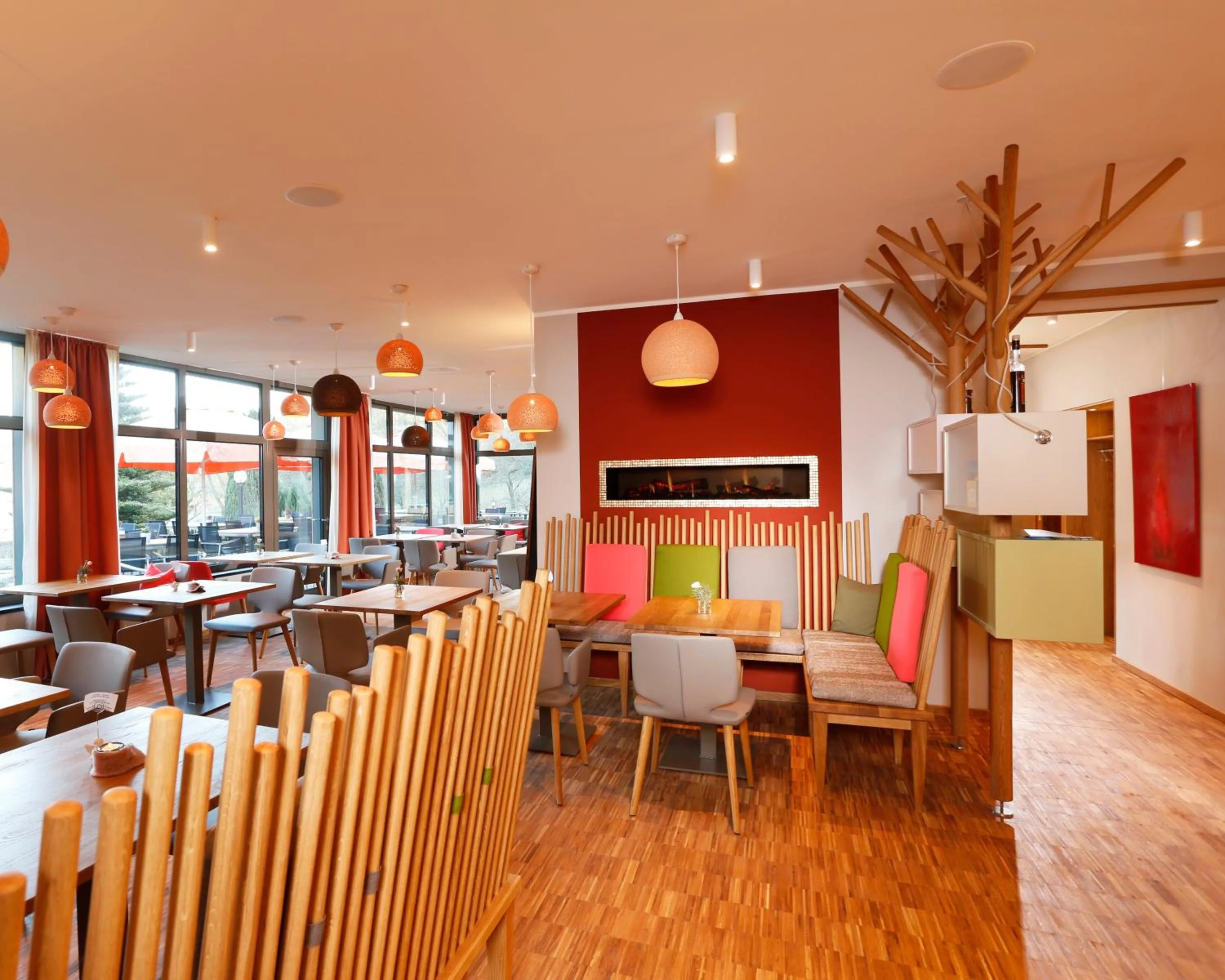 Restaurant/places to eat in Flux-Biohotel Werratal