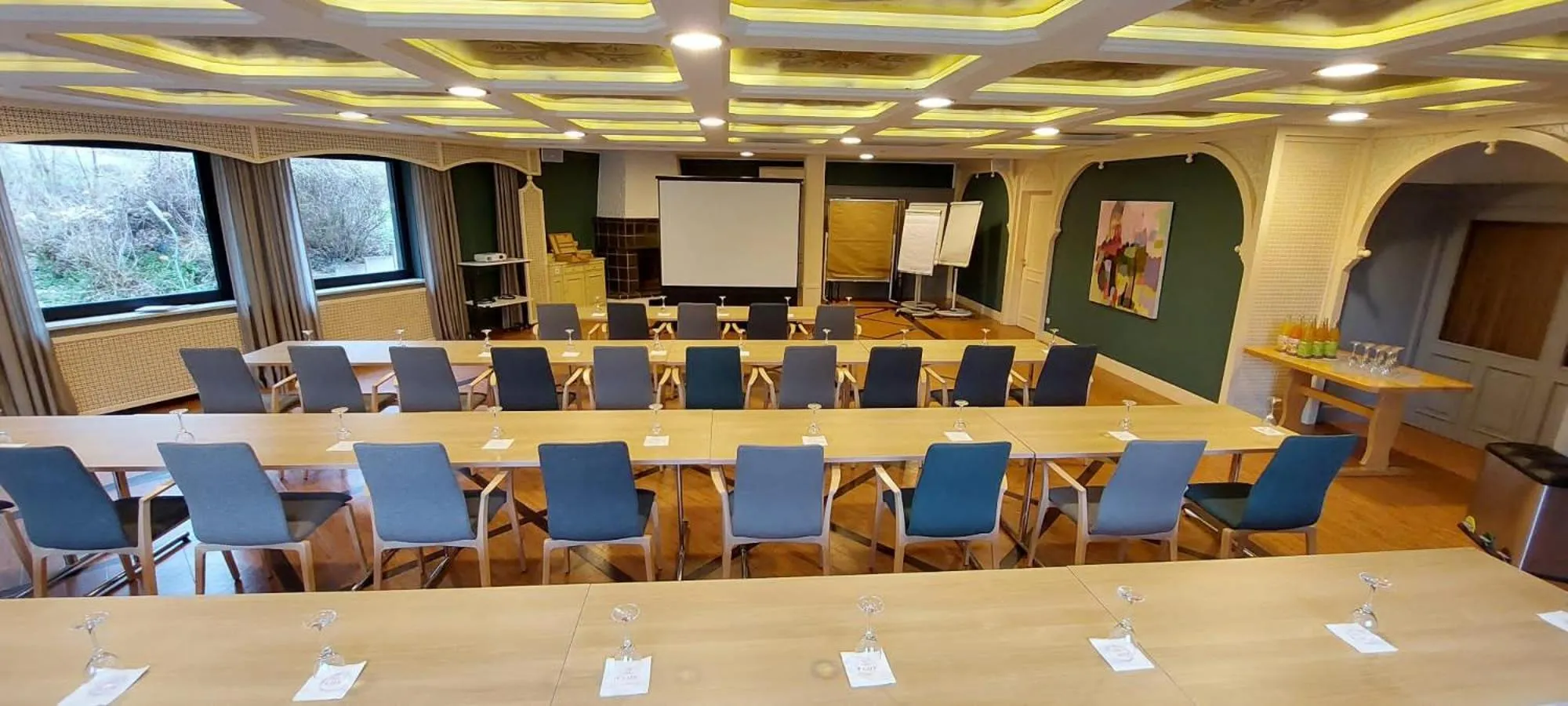Meeting/conference room in Flux-Biohotel Werratal