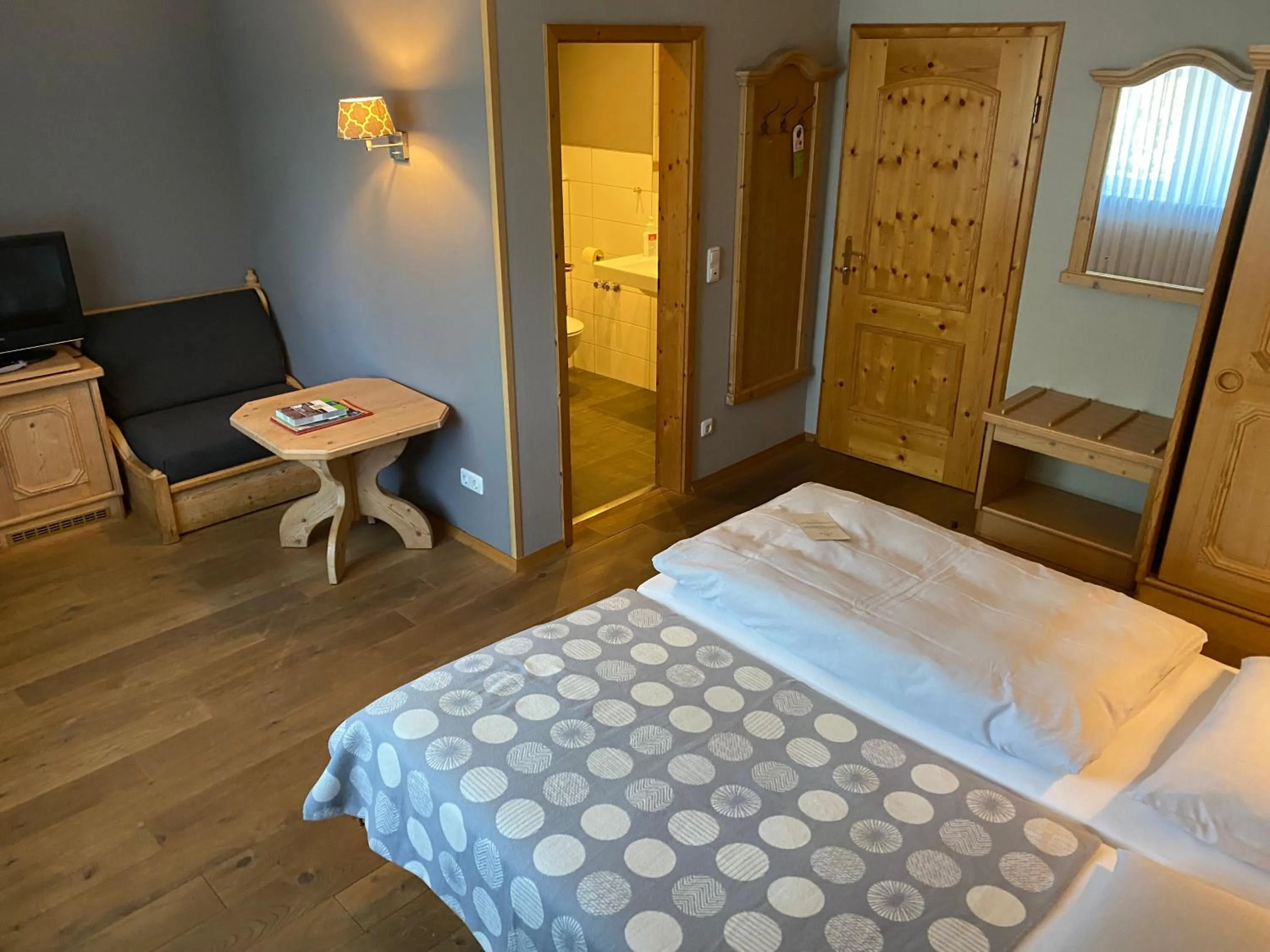 Photo of the whole room, Bed in Flux-Biohotel Werratal