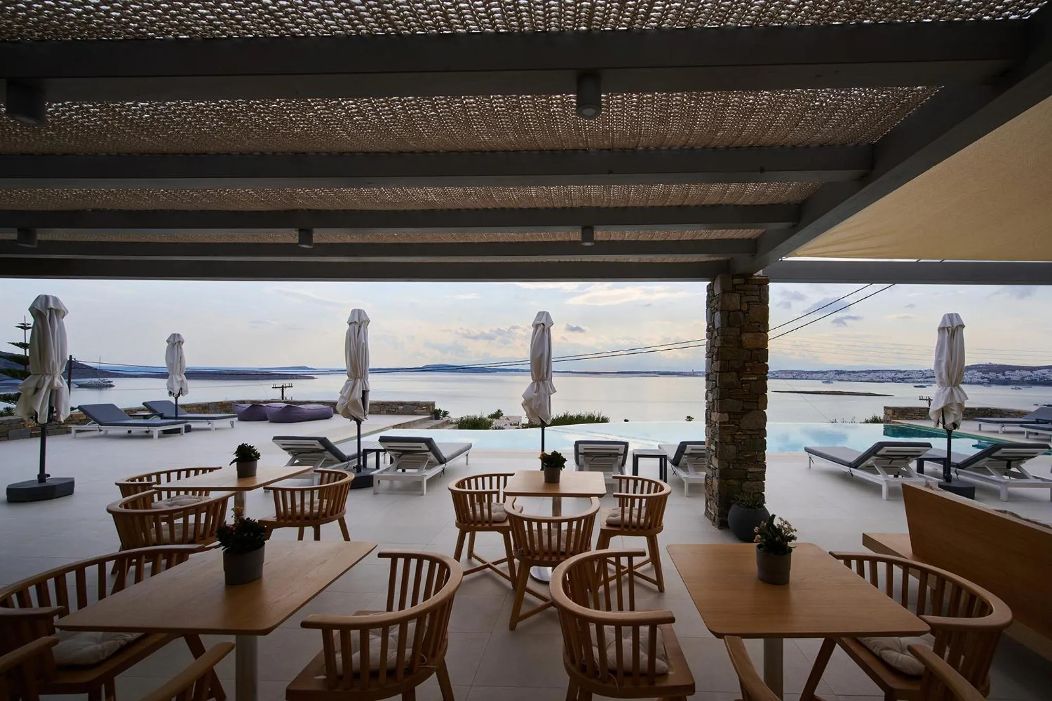 Breakfast in Kymo Luxury Suites Paros