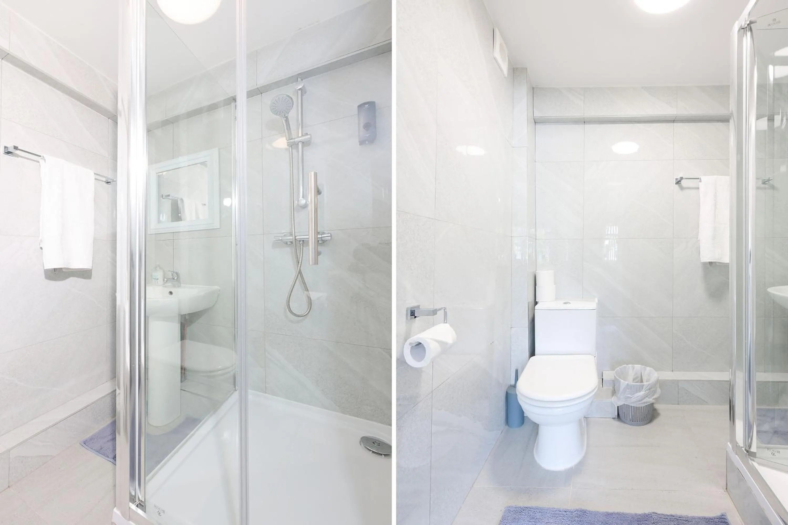 Bathroom in OYO Honeycroft Lodge