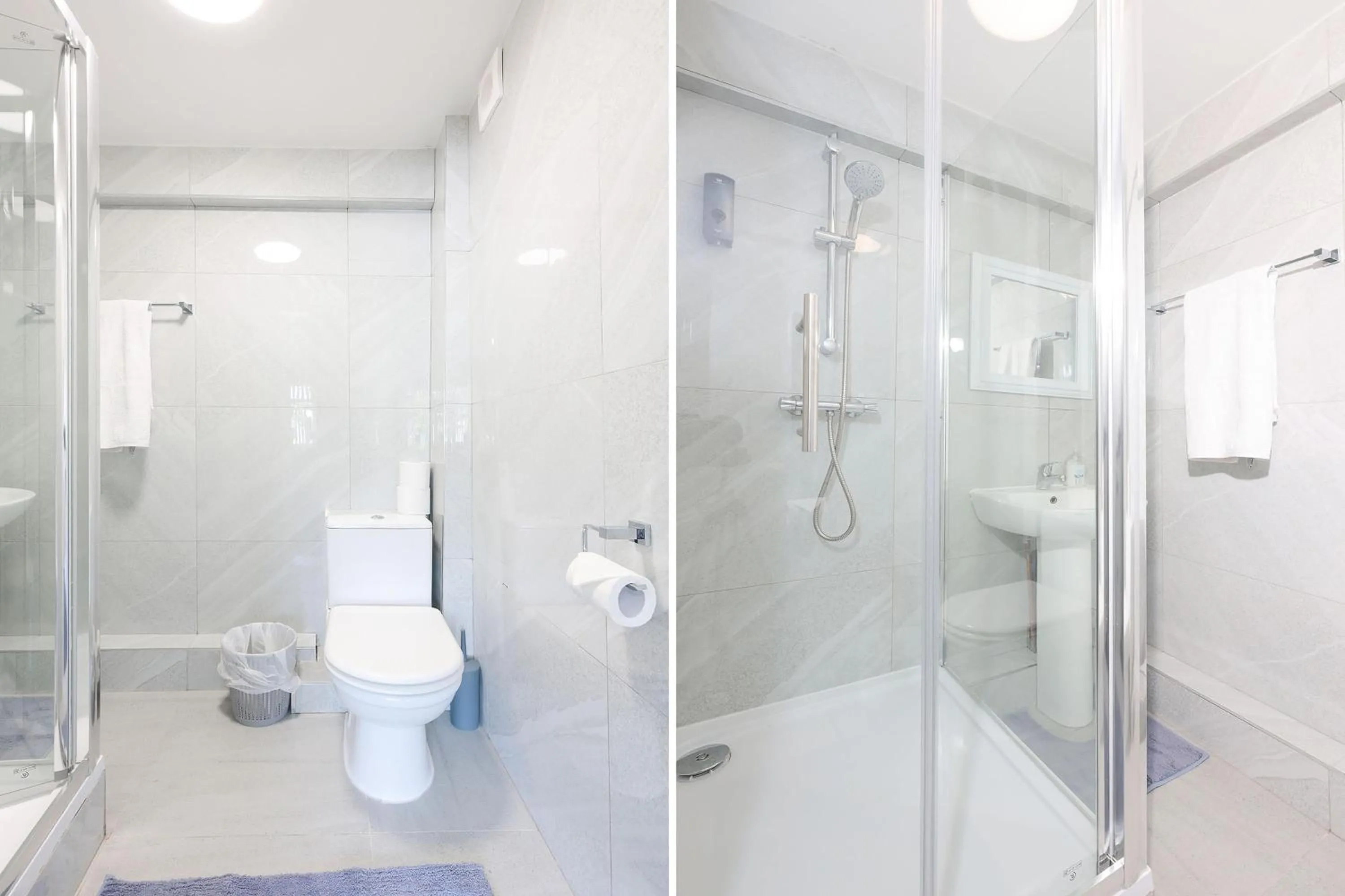 Bathroom in OYO Honeycroft Lodge