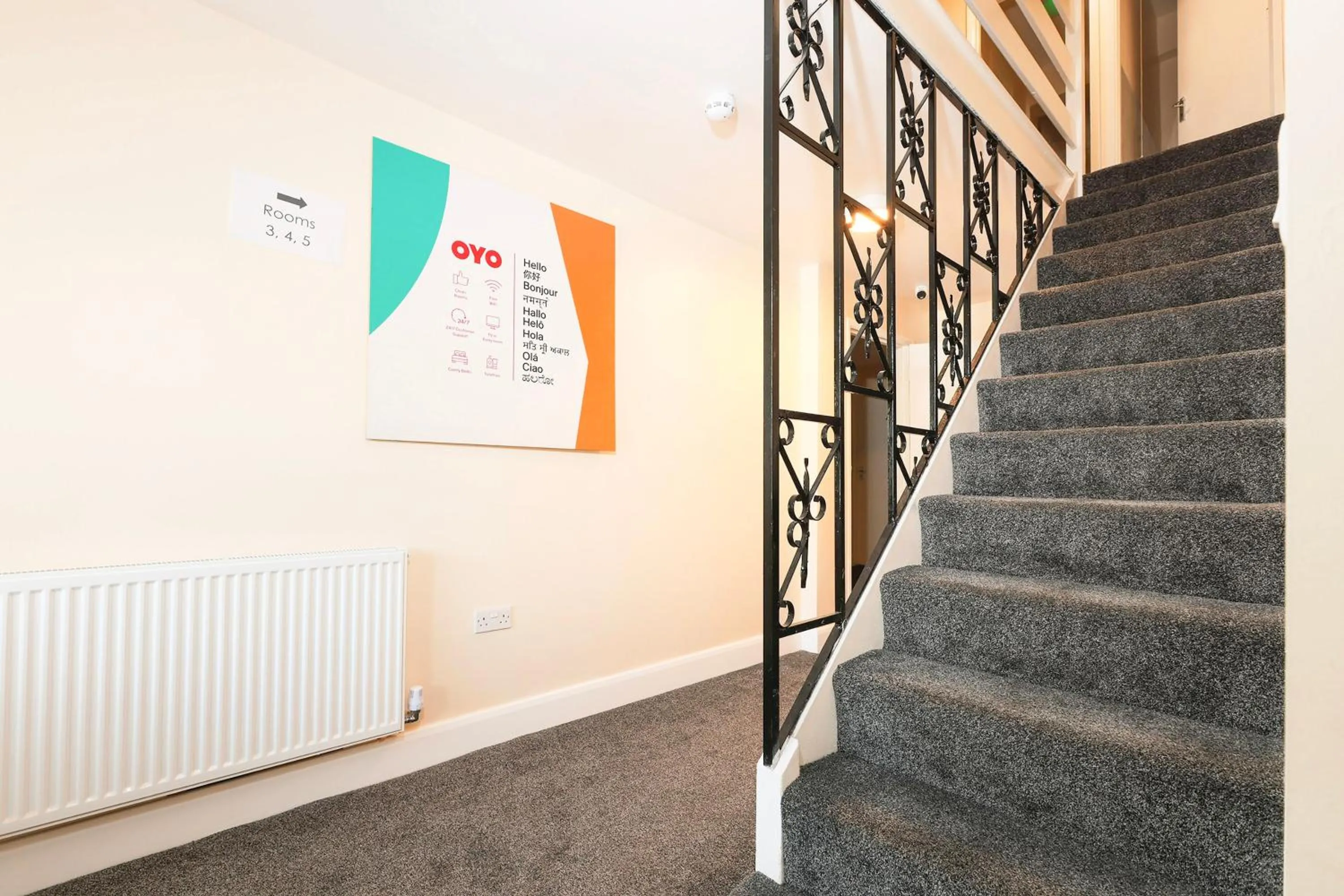 Lobby or reception in OYO Honeycroft Lodge