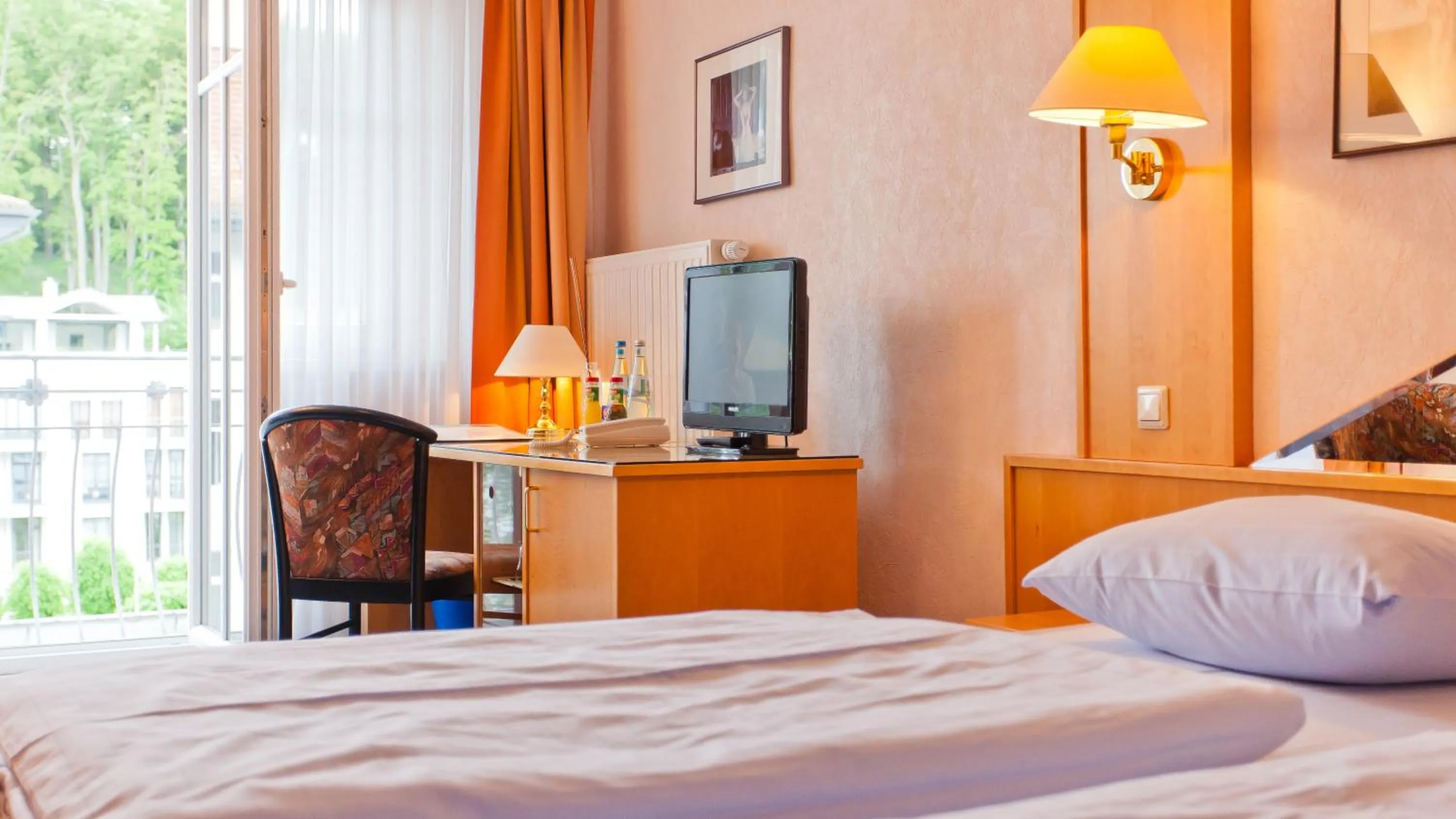 Decorative detail in Hotel Villa Subklew