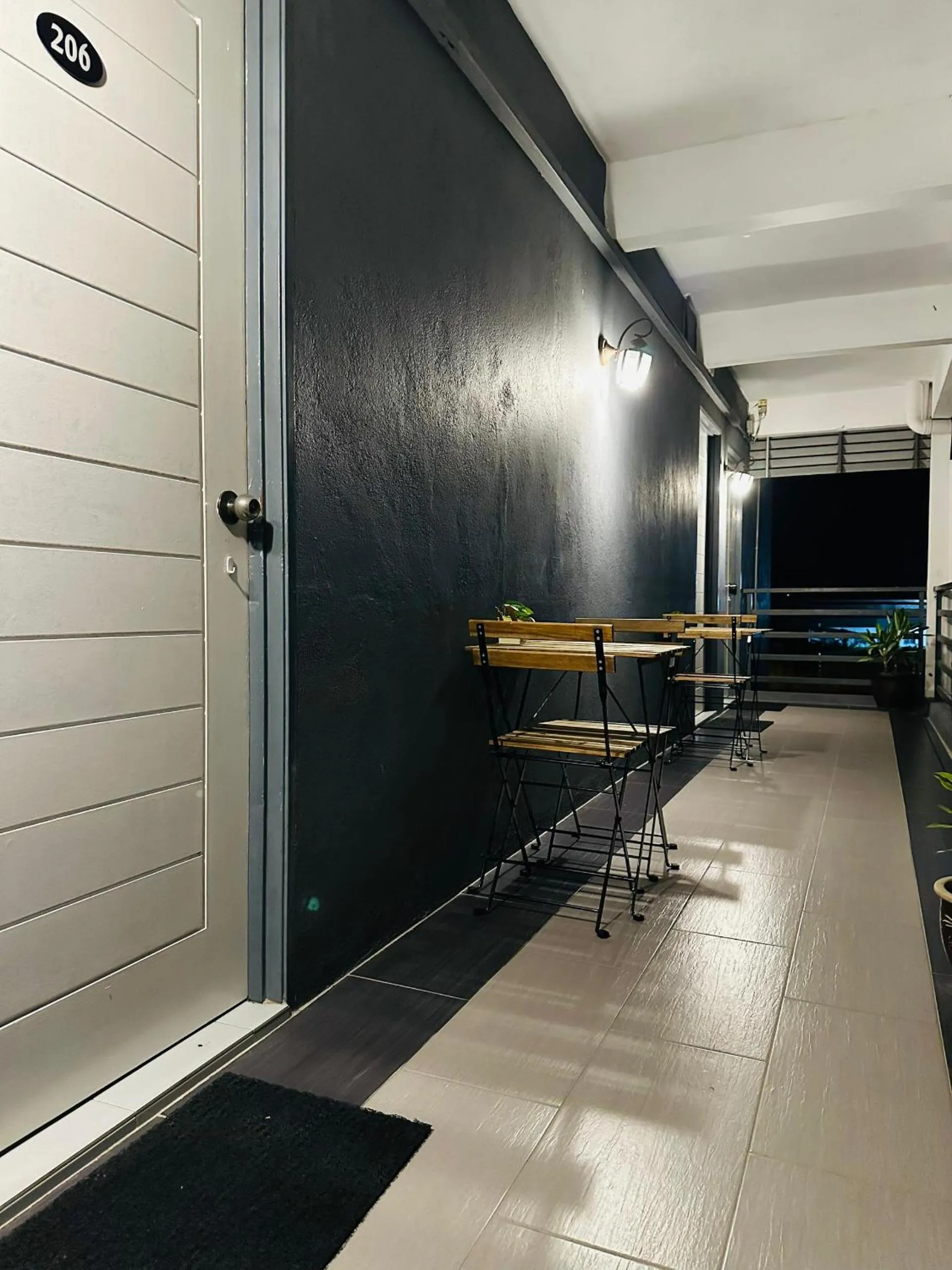 Seating area in CassaKaseh Guest House