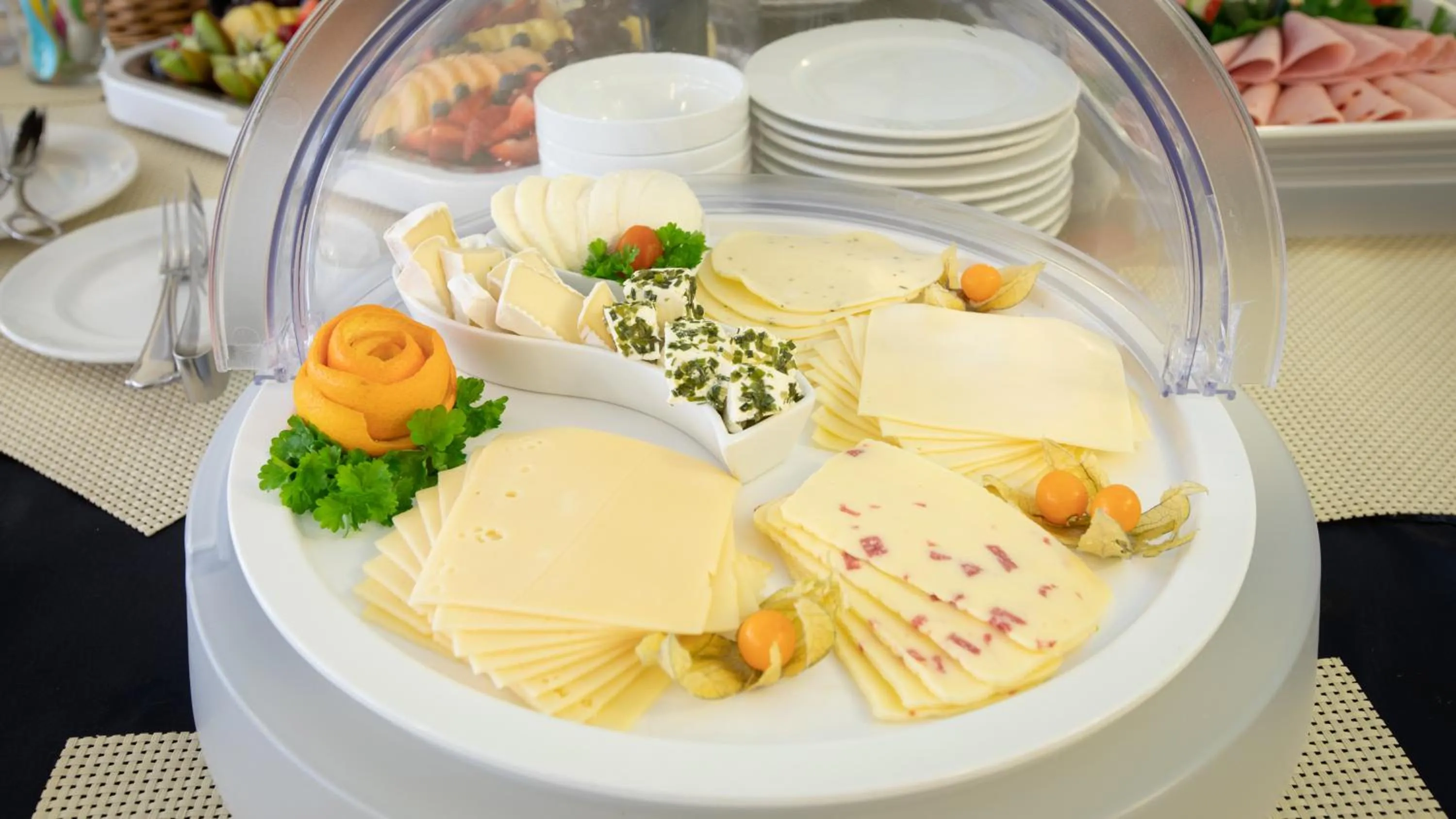 Buffet breakfast in Hotel Elite