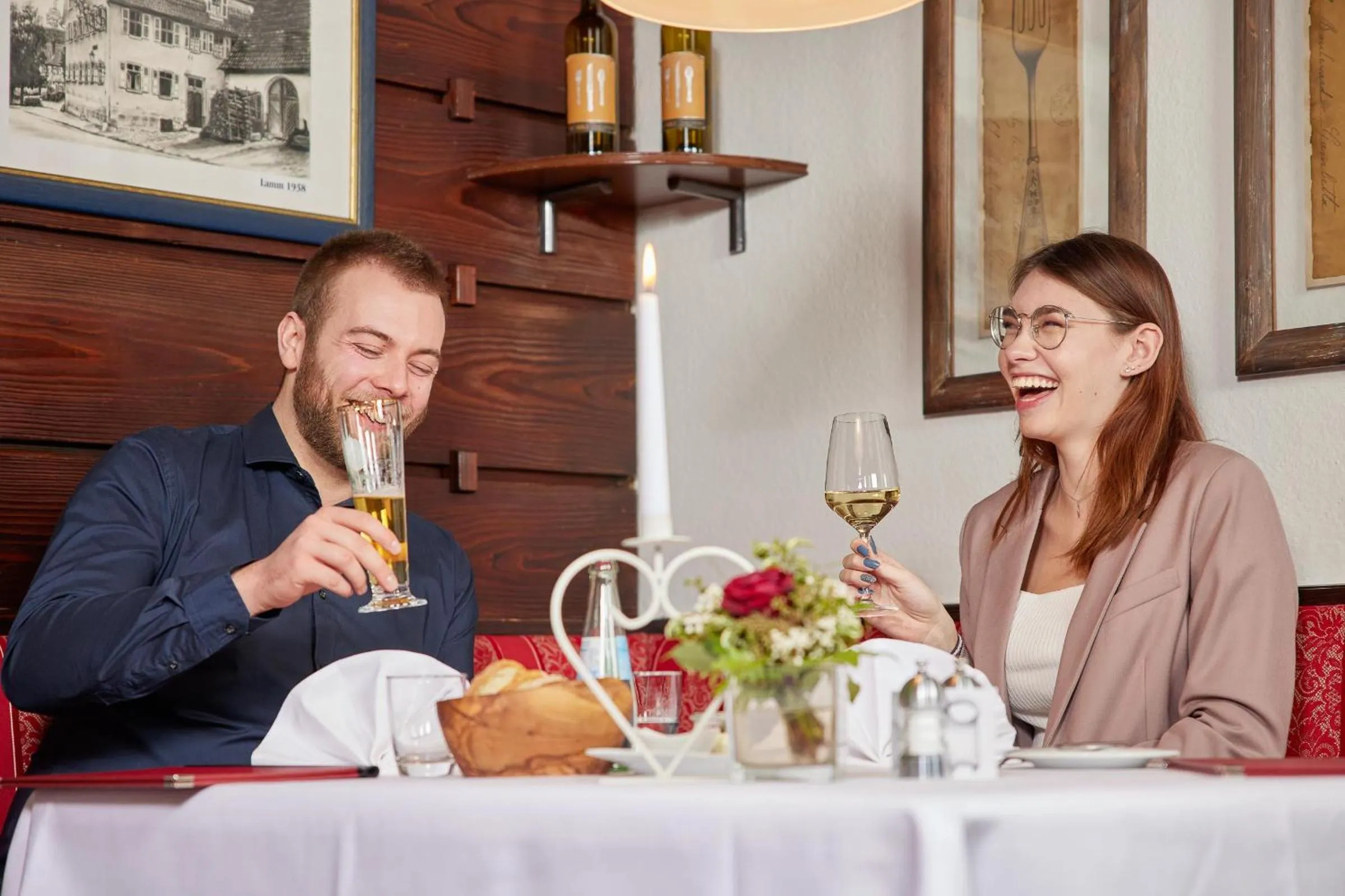 Restaurant/places to eat in Hotel Restaurant Lamm Hebsack