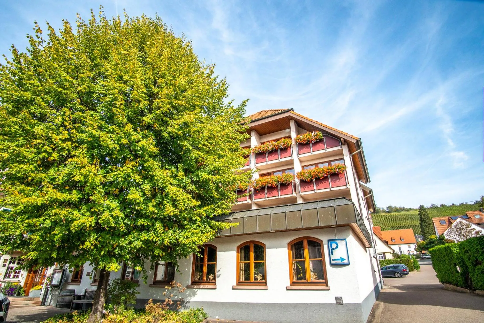 Property building in Hotel Restaurant Lamm Hebsack