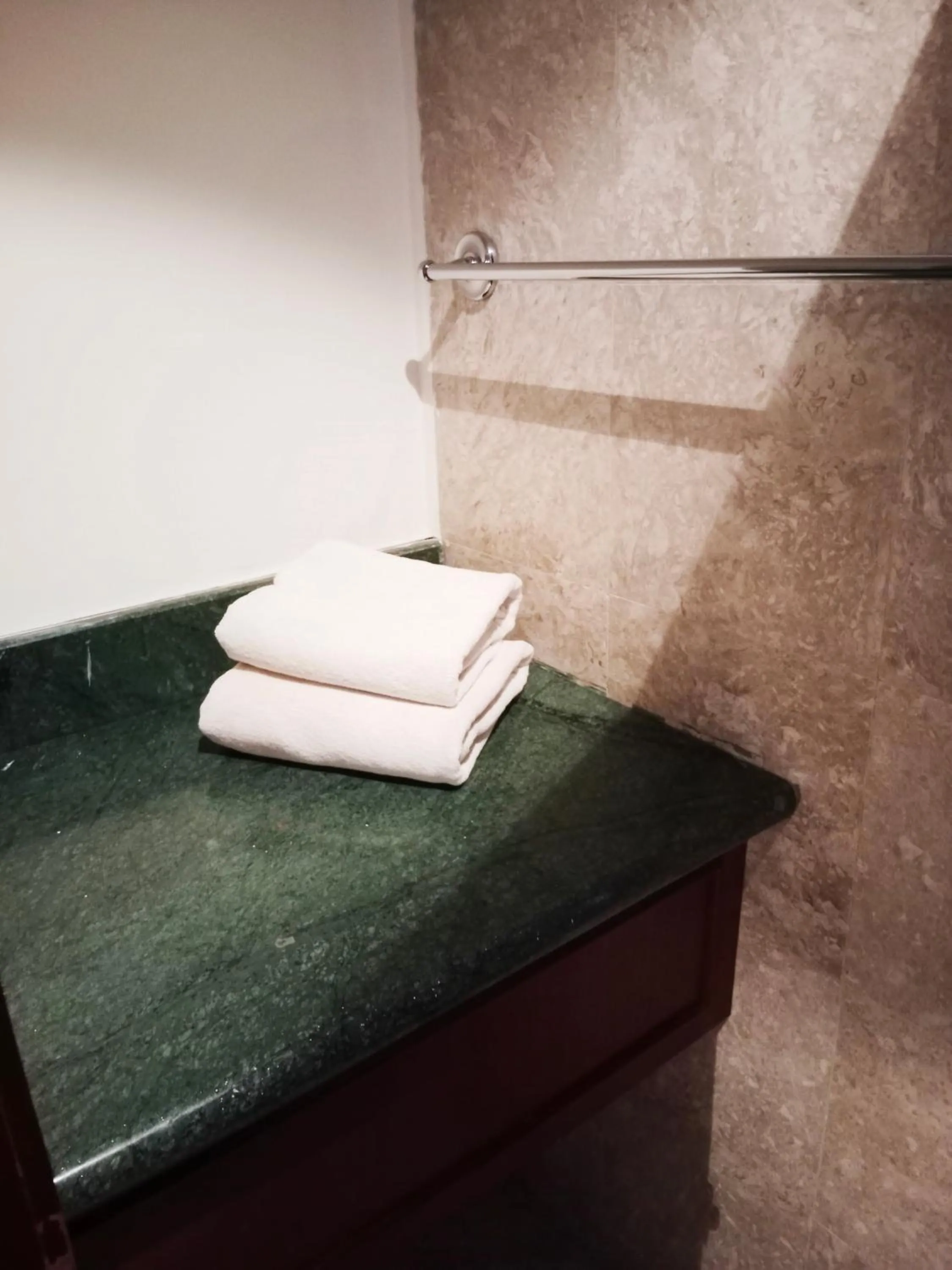 towels in KL Universal Suites at Times Square