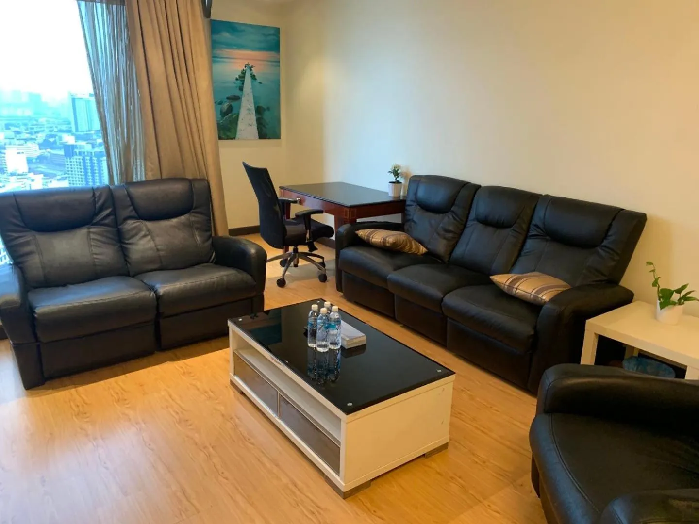 Living room in KL Universal Suites at Times Square