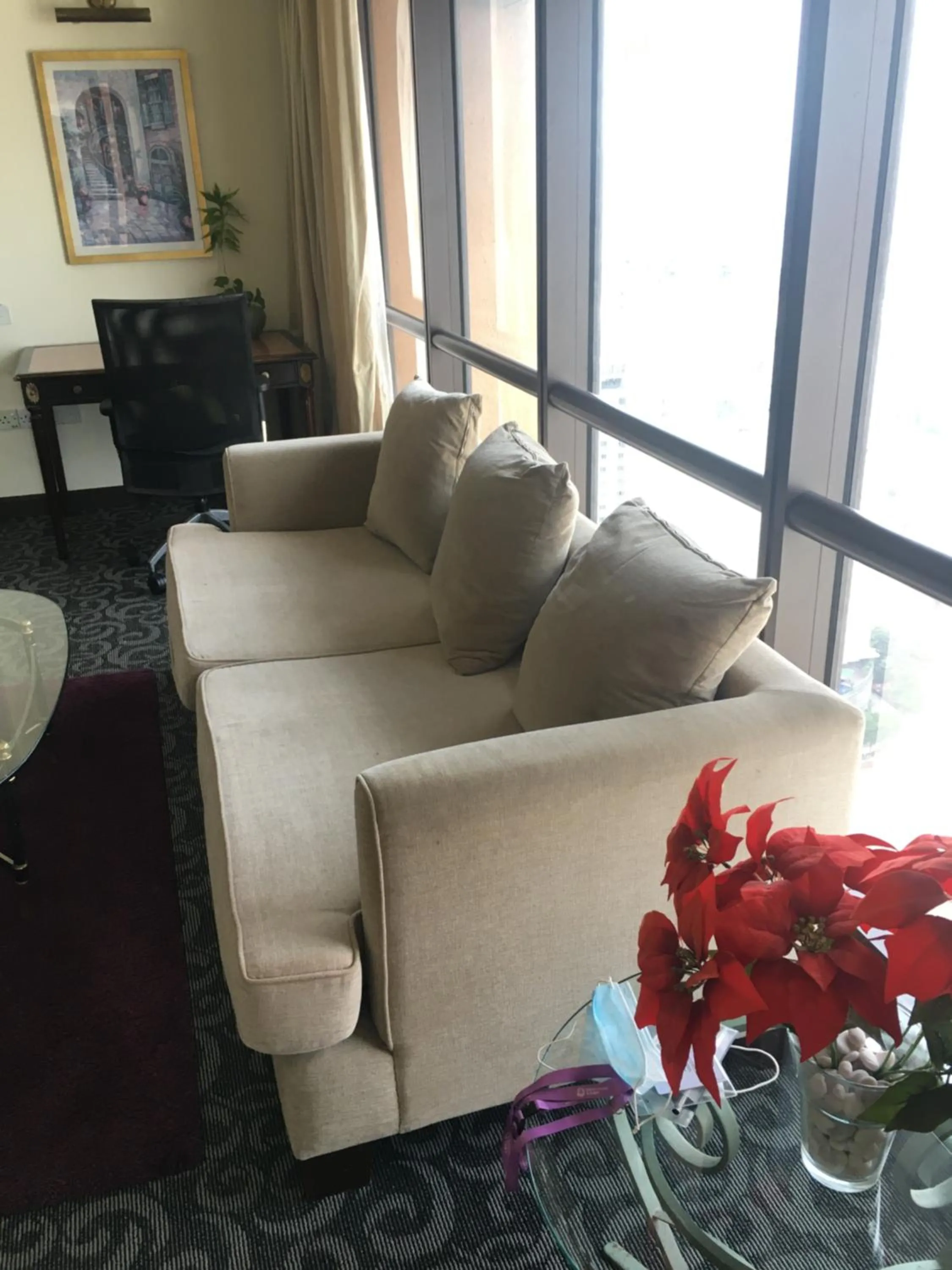 Living room in KL Universal Suites at Times Square